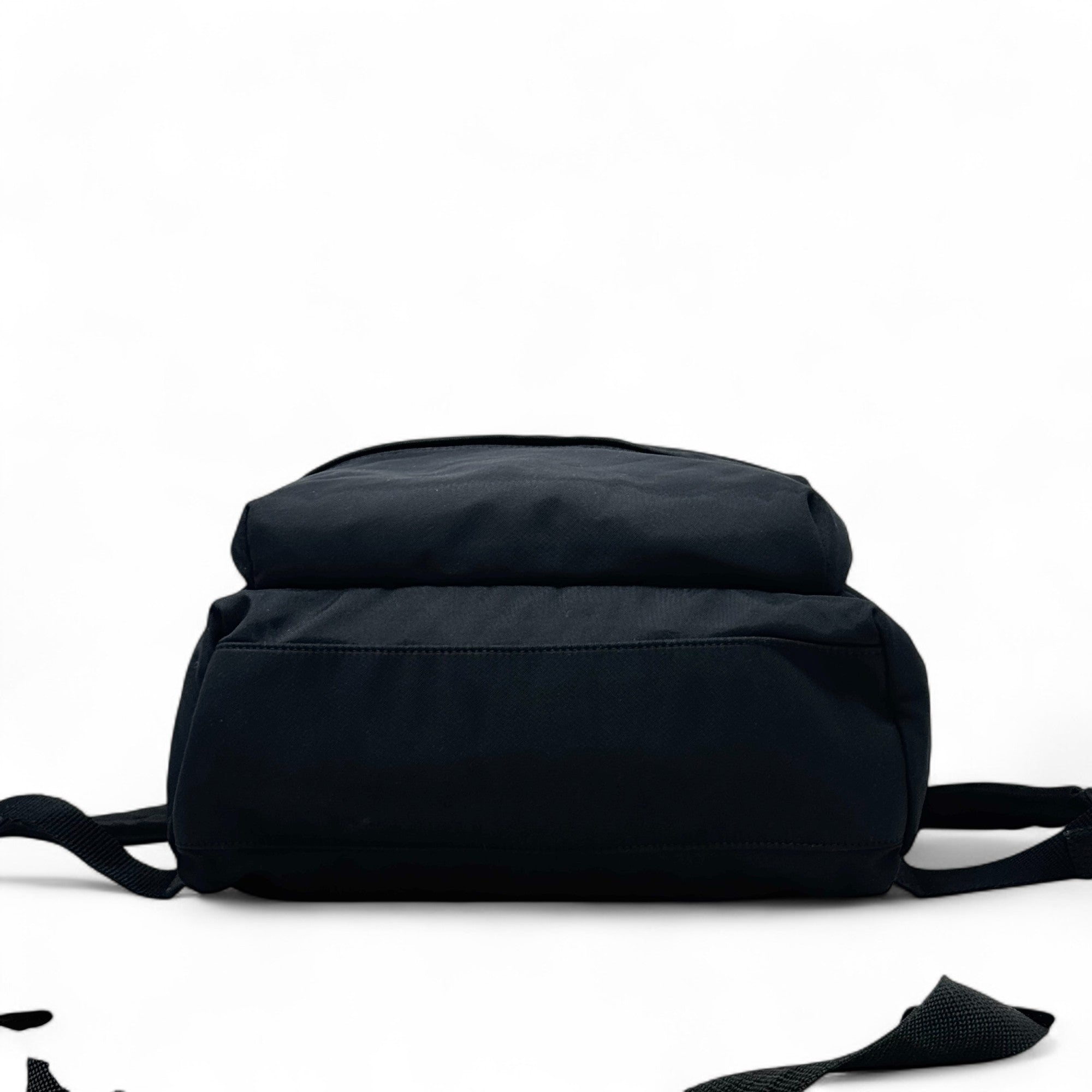 Balenciaga Black Nylon Logo Backpack