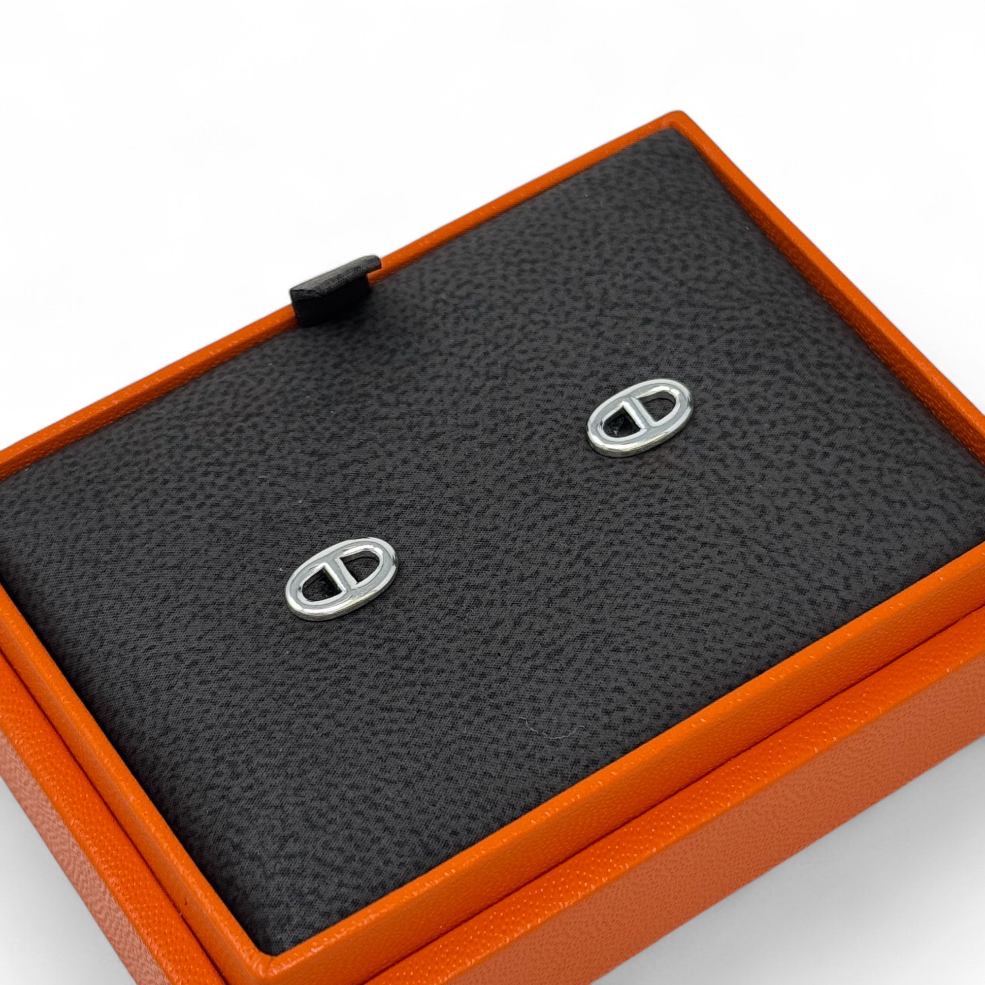 Hermes Silver Farandole Earrings