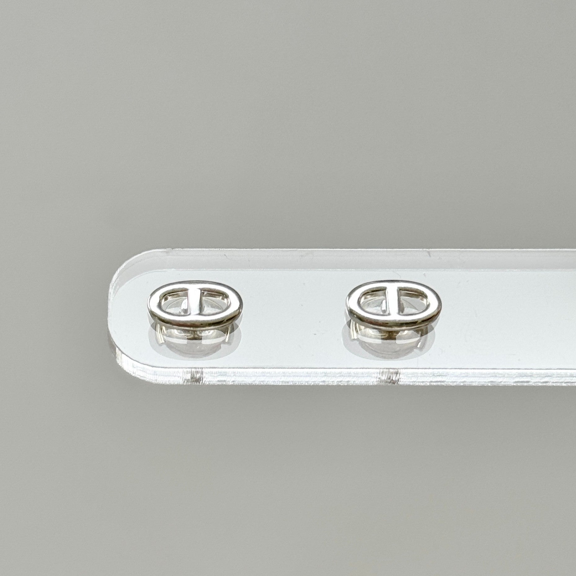 Hermes Silver Farandole Earrings