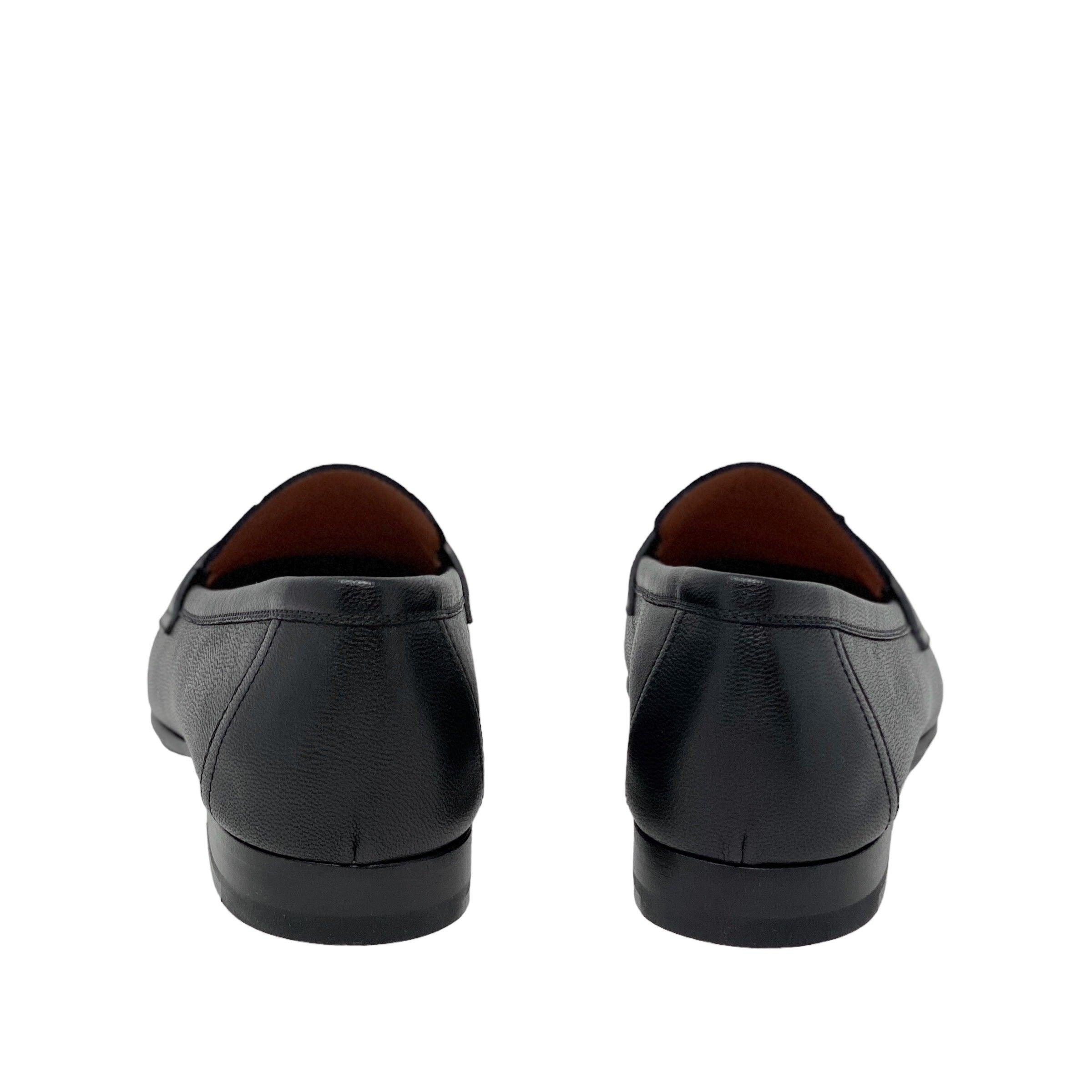 Hermes Black Chèvre Paris Loafers 35