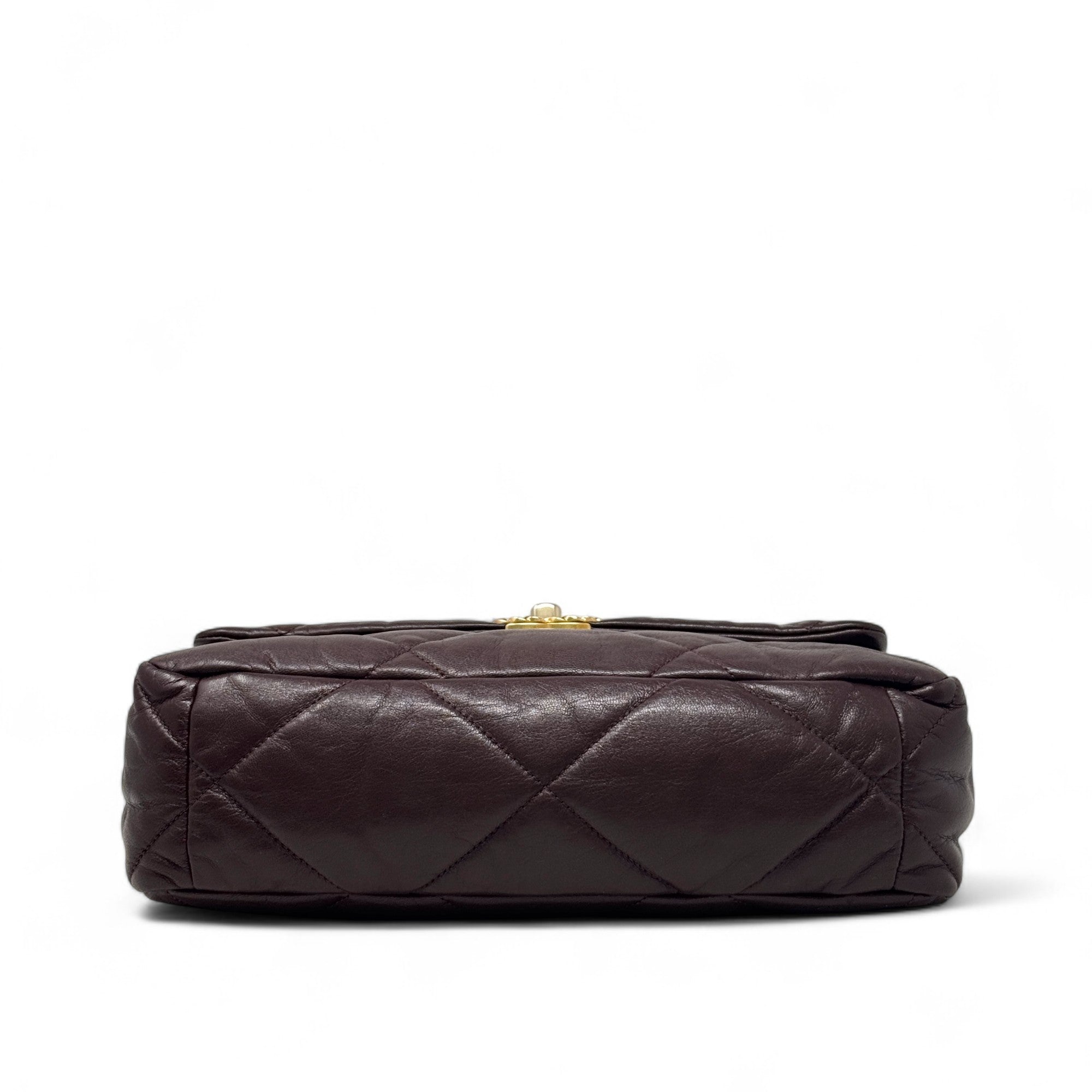 Chanel Burgundy 19 Medium Flap