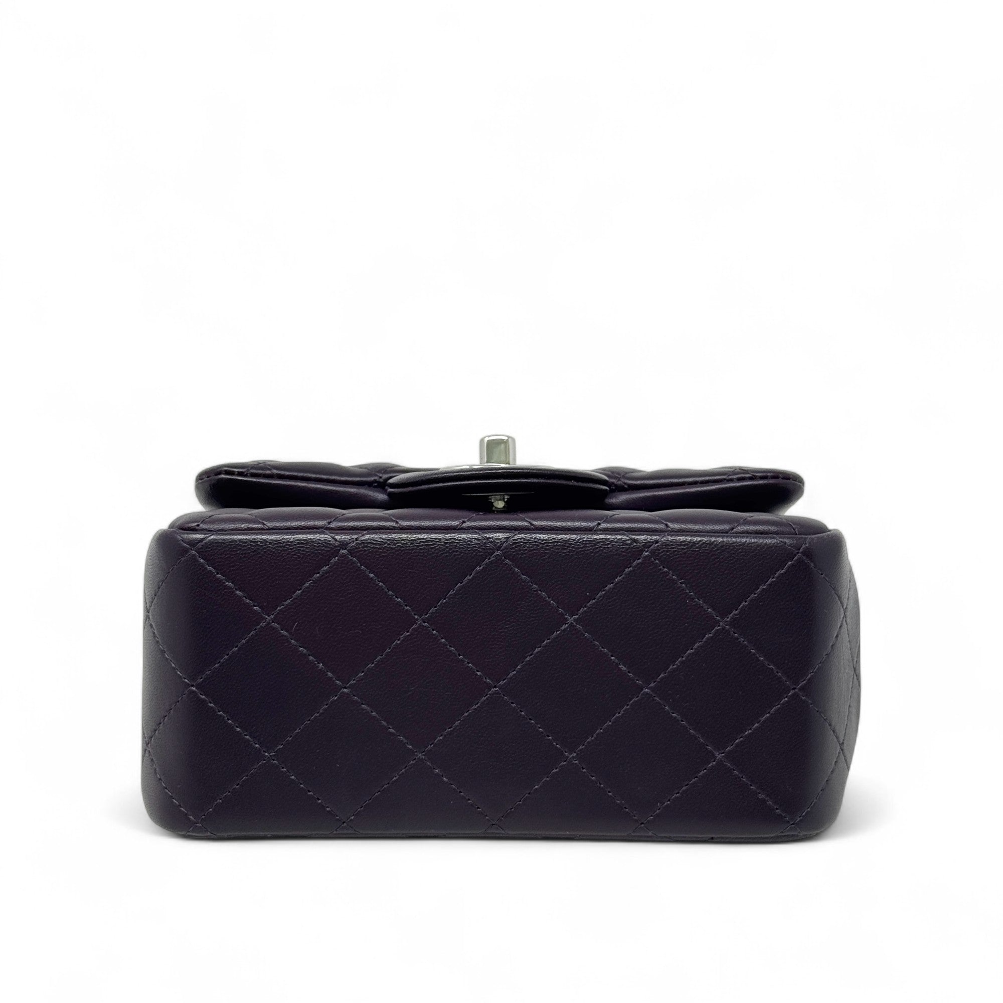 Chanel Purple Mini Square Flap