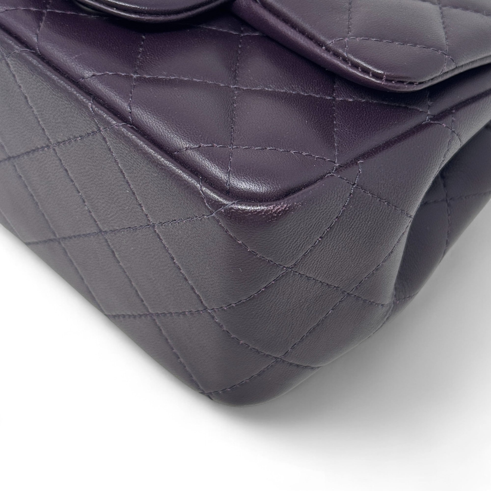 Chanel Purple Mini Square Flap