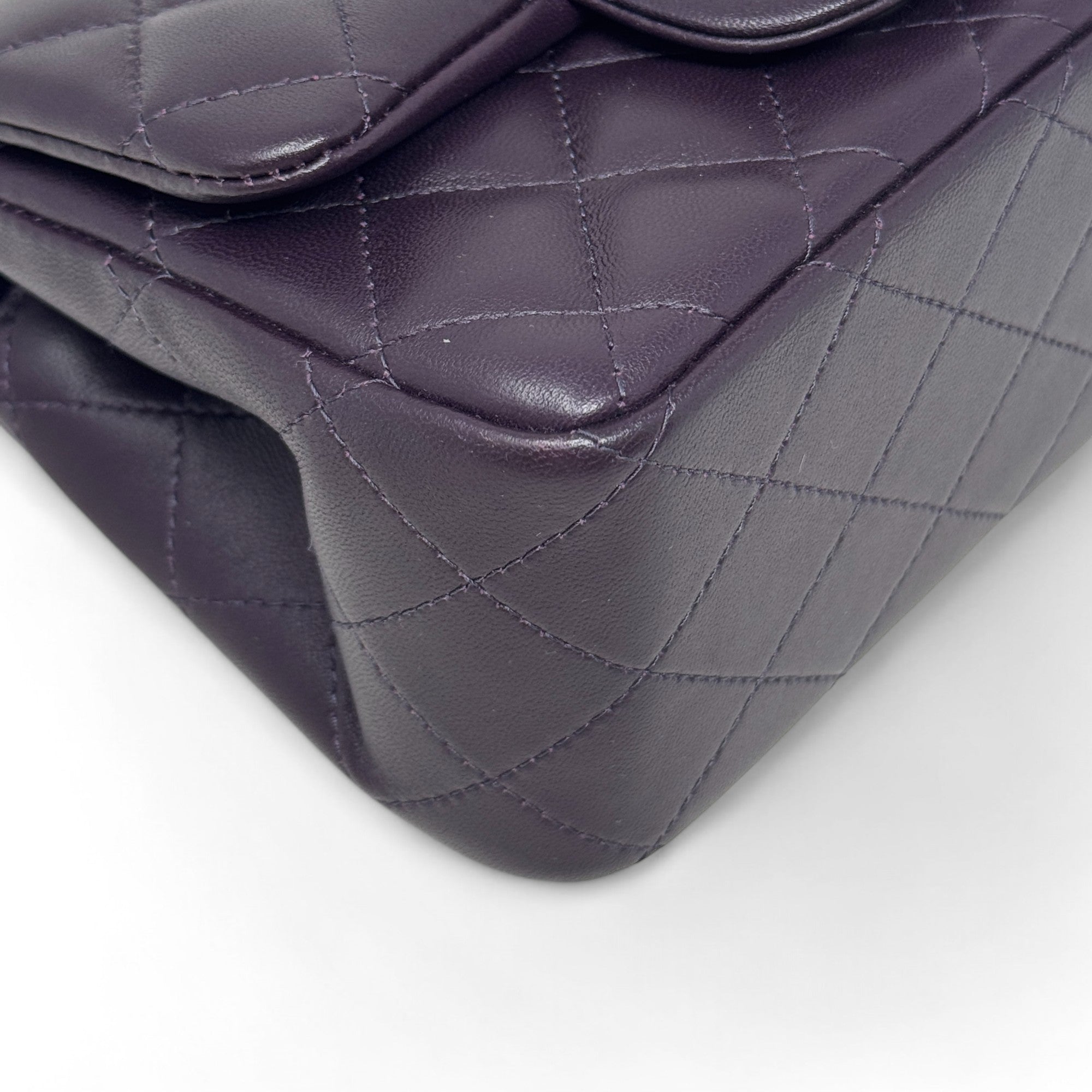 Chanel Purple Mini Square Flap