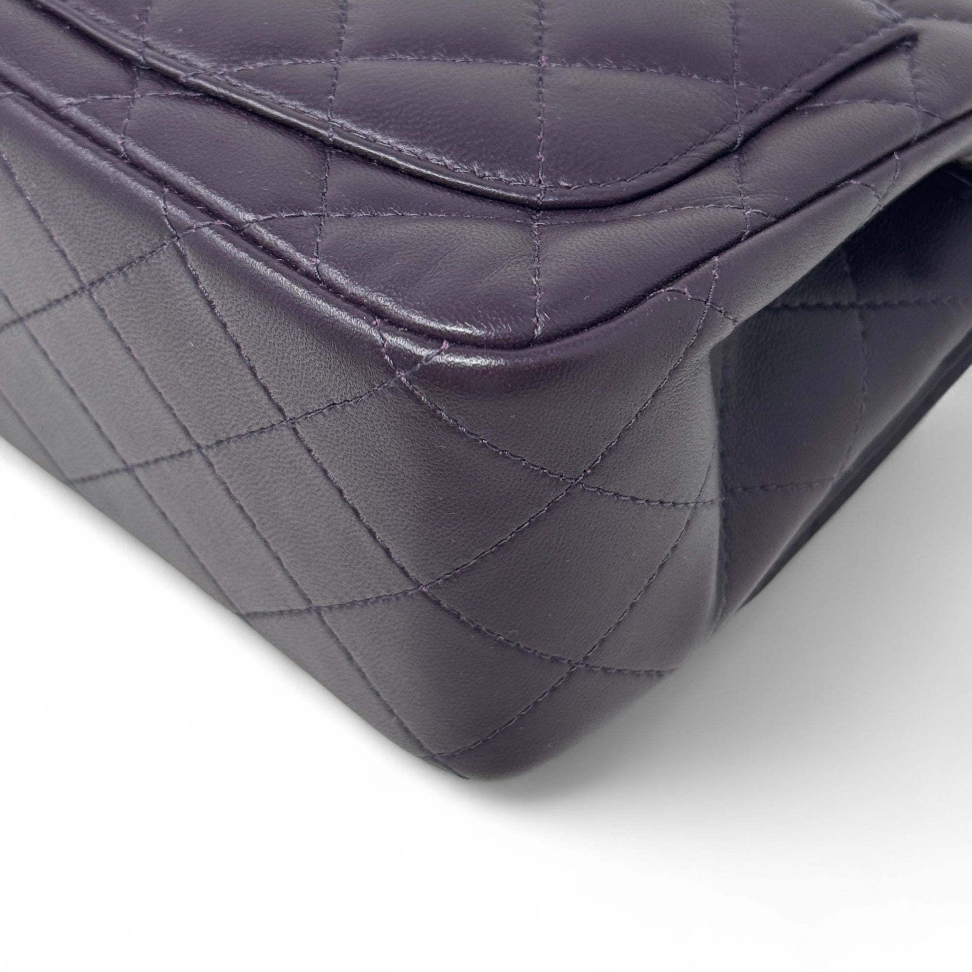 Chanel Purple Mini Square Flap