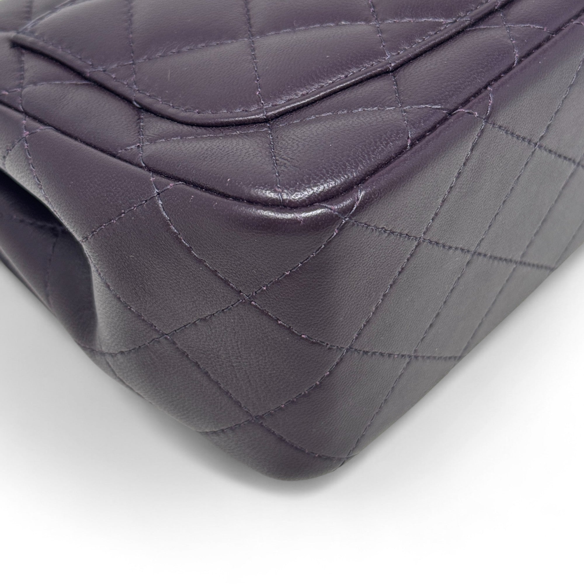 Chanel Purple Mini Square Flap