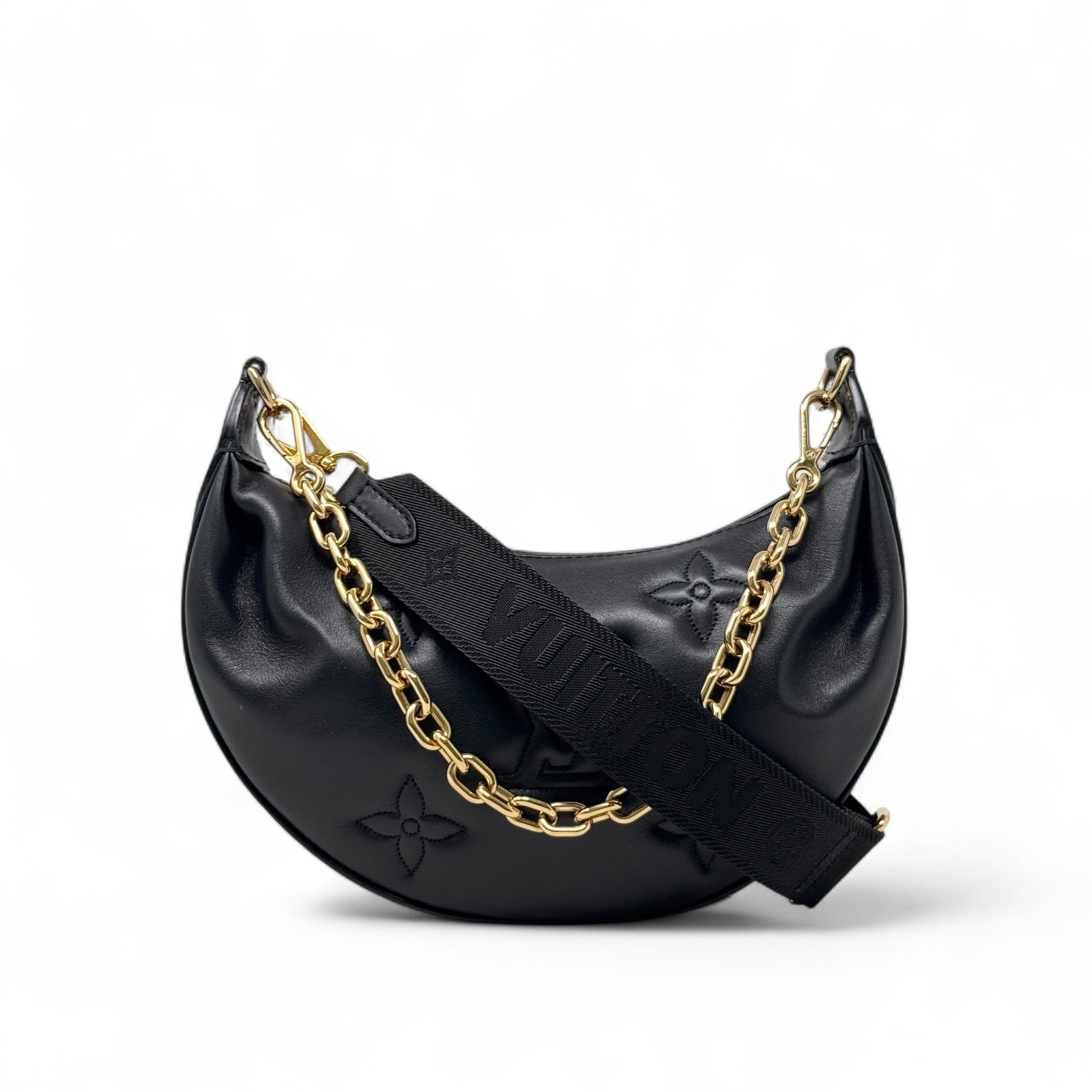 Louis Vuitton Black Bubblegram Over The Moon