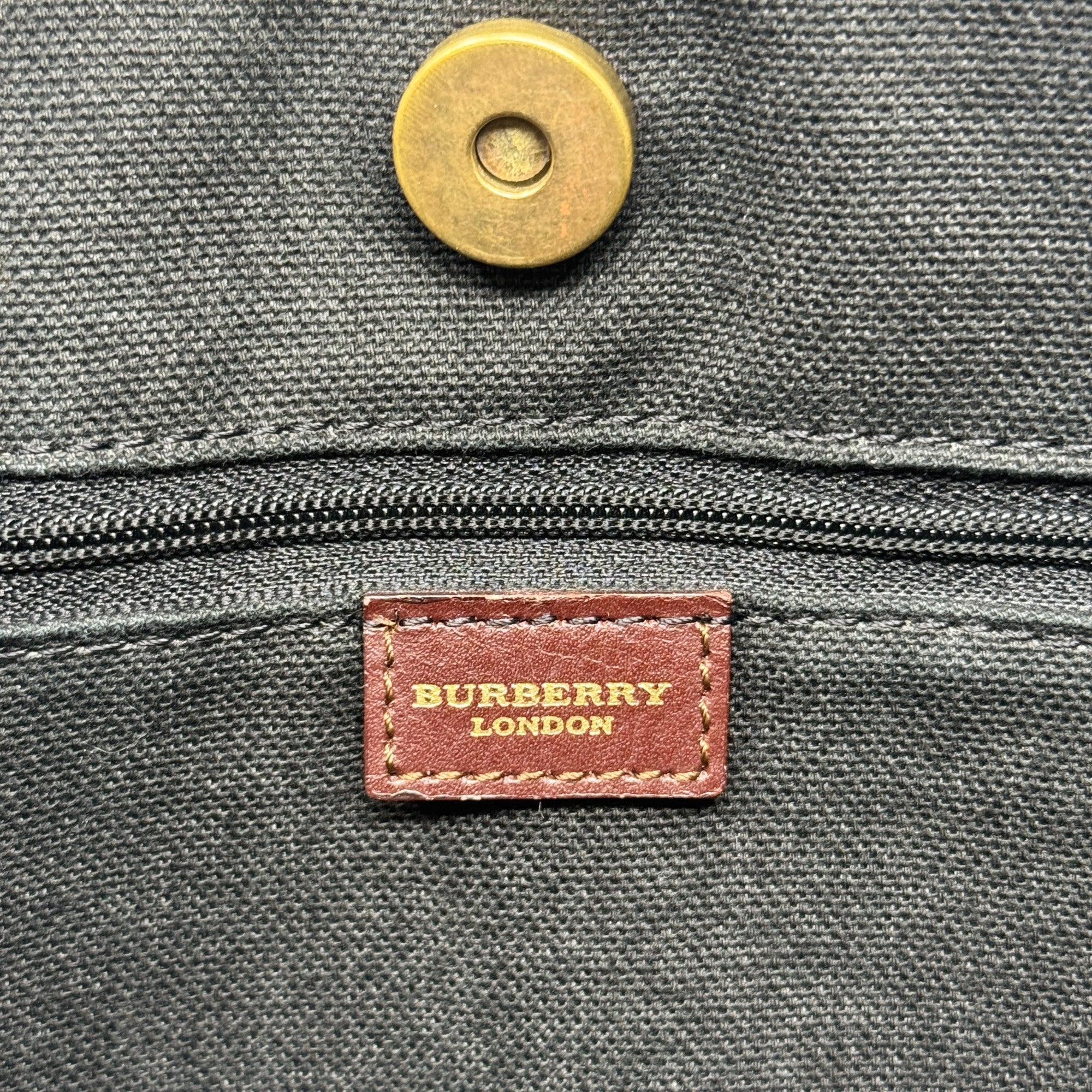Burberry Nova Check Haymarket Tote