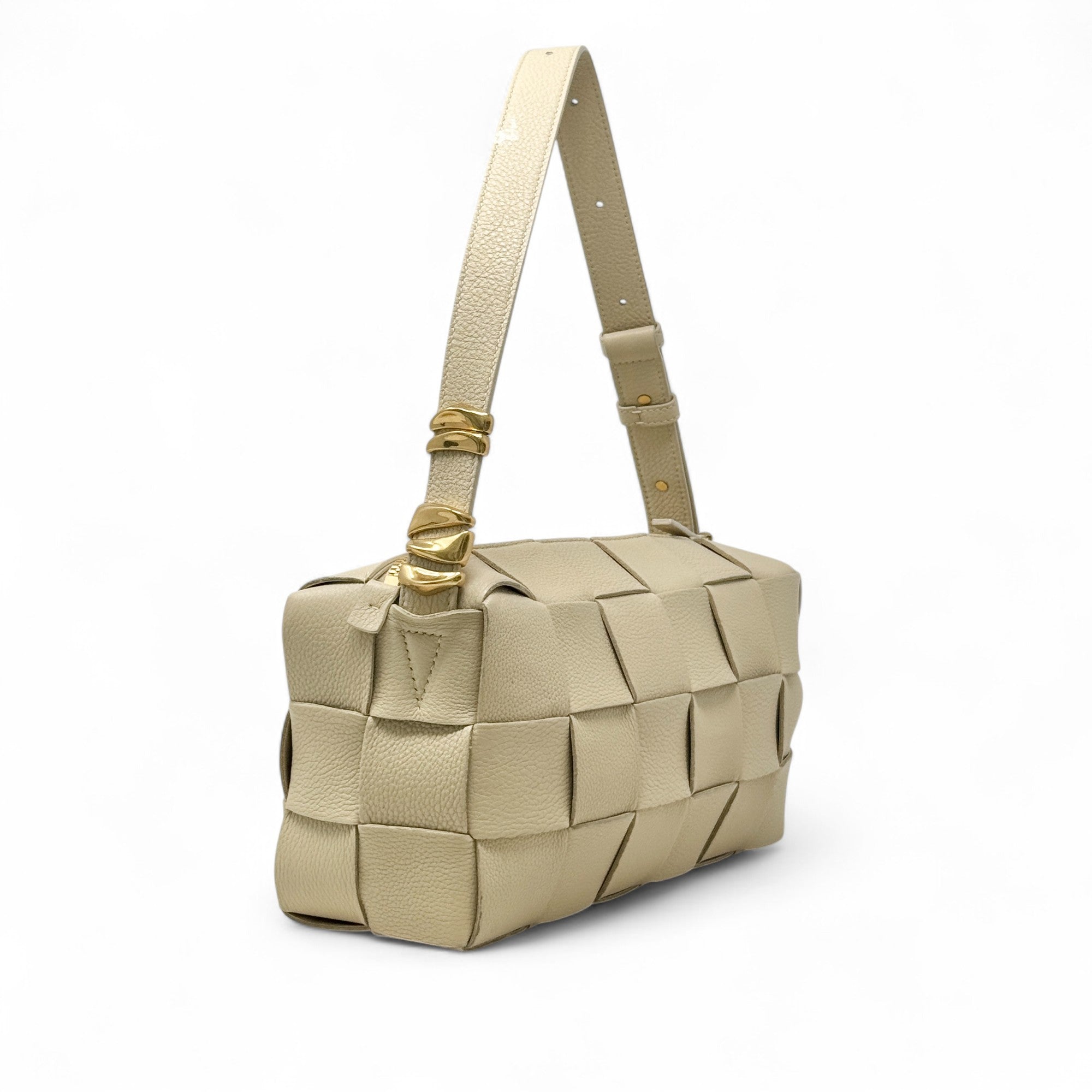 Bottega Veneta Beige Brick Cassette Bag