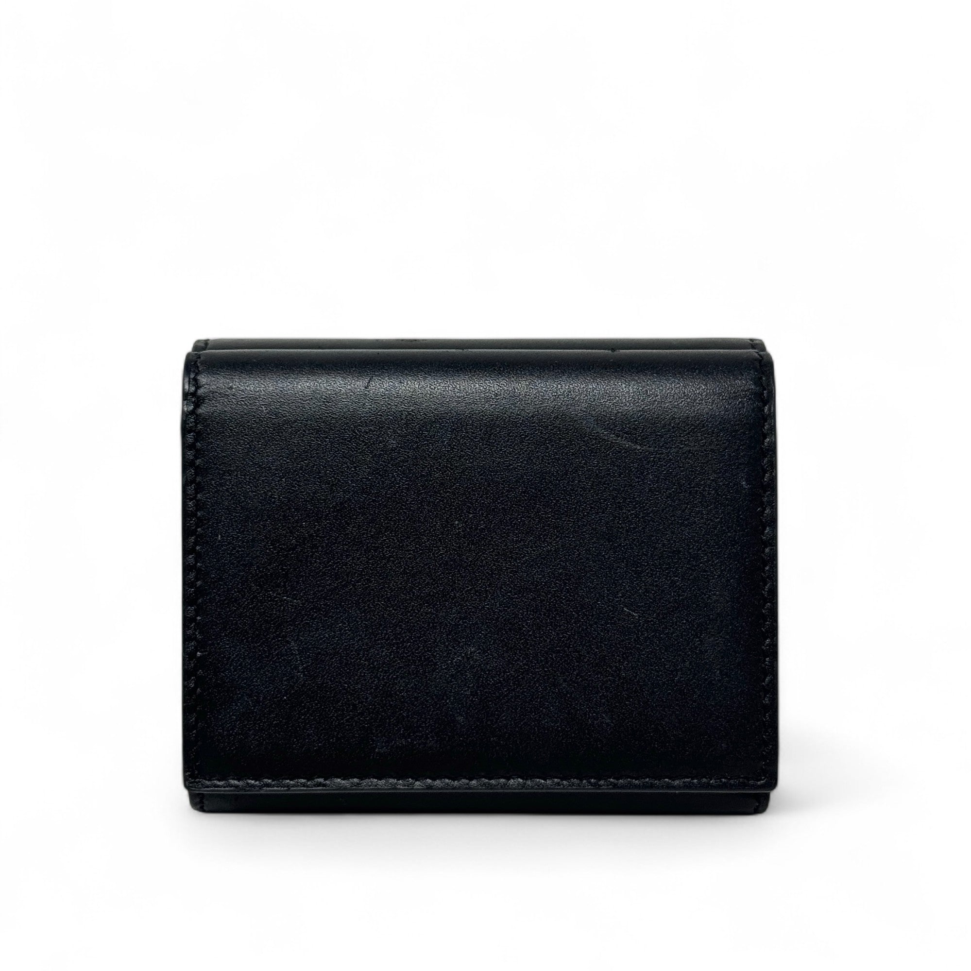 Saint Laurent Black Compact Wallet
