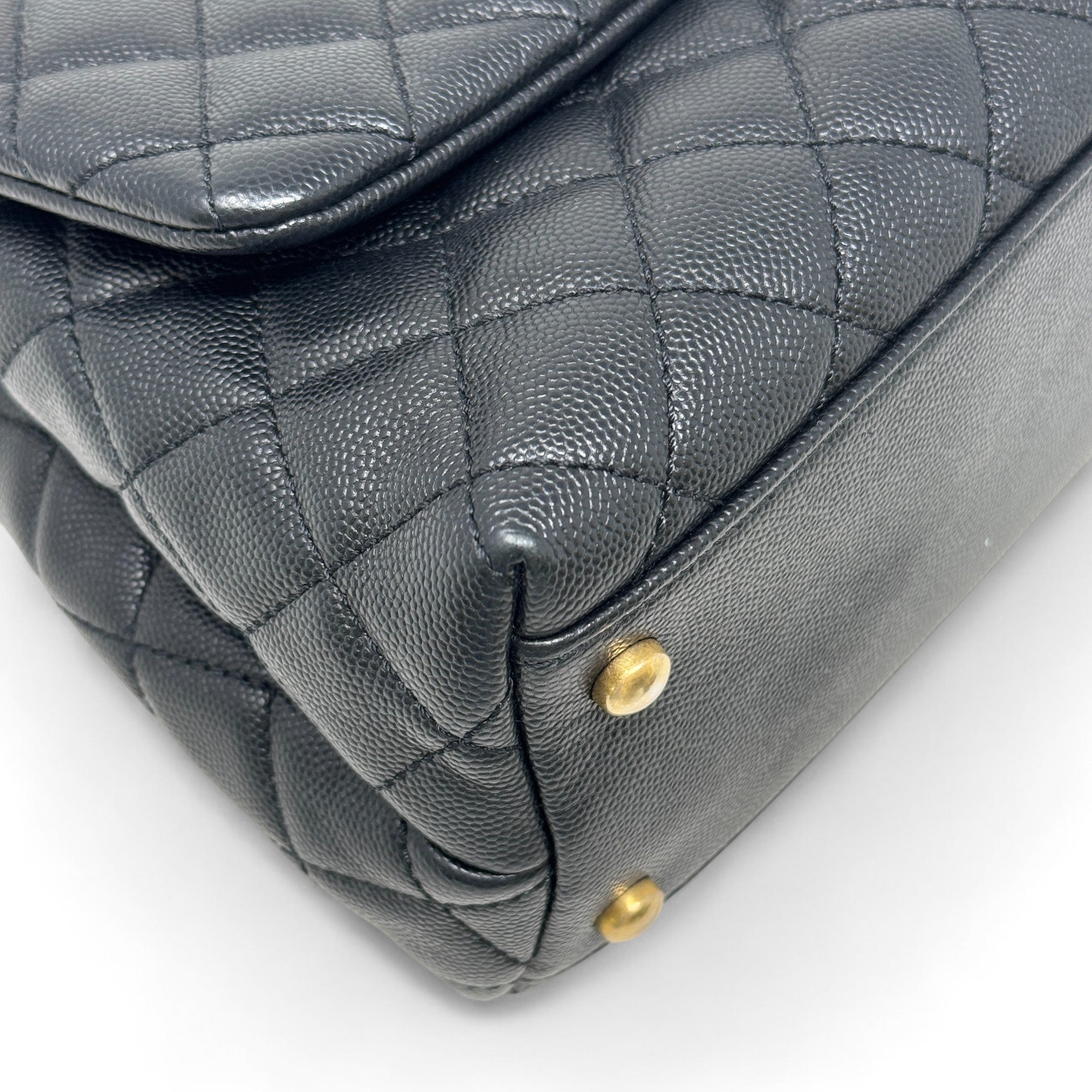 Chanel Black Medium Coco Handle