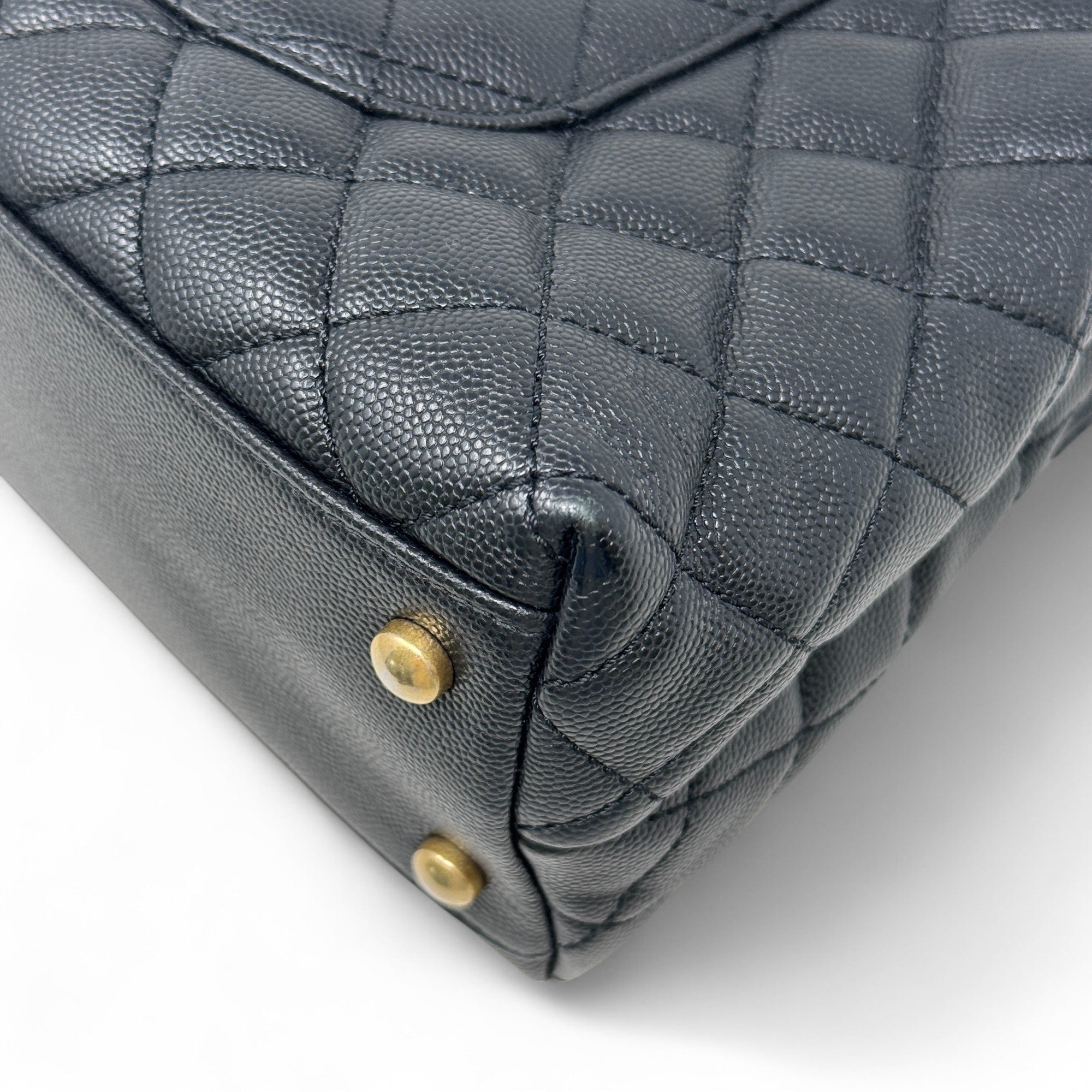 Chanel Black Medium Coco Handle
