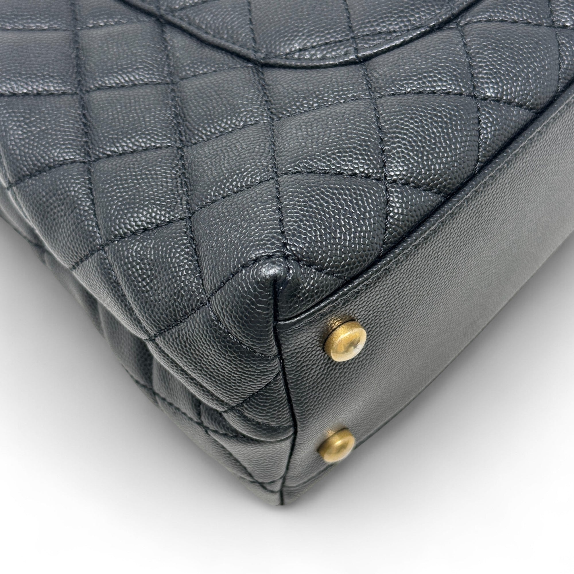Chanel Black Medium Coco Handle