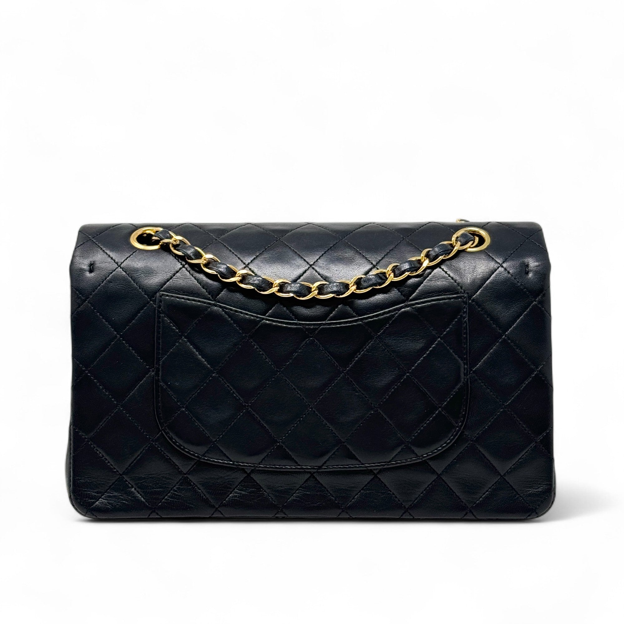Chanel Black Medium Vintage Classic Flap