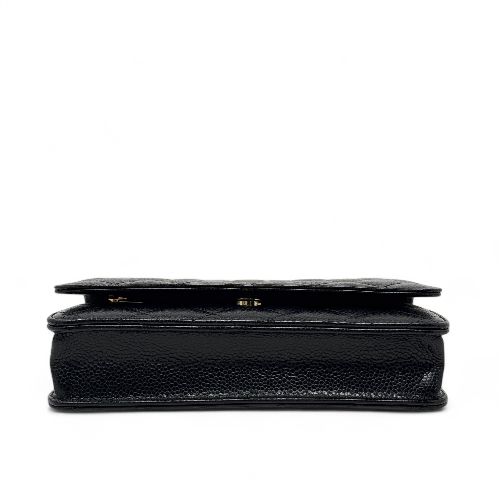 Chanel Black Wallet On Chain