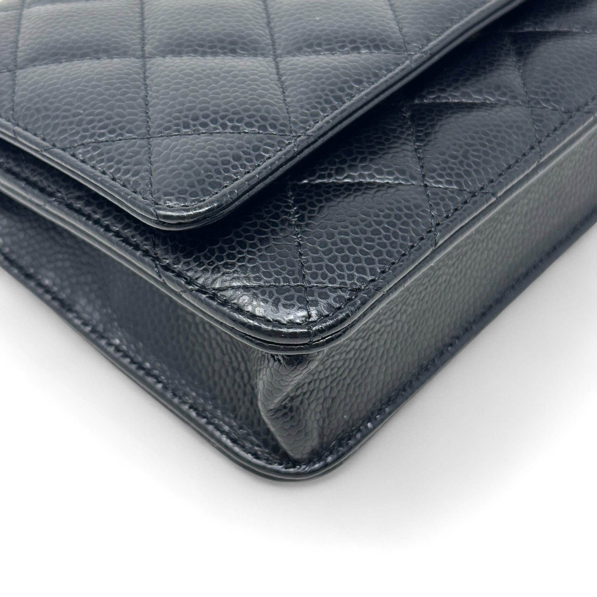 Chanel Black Wallet On Chain