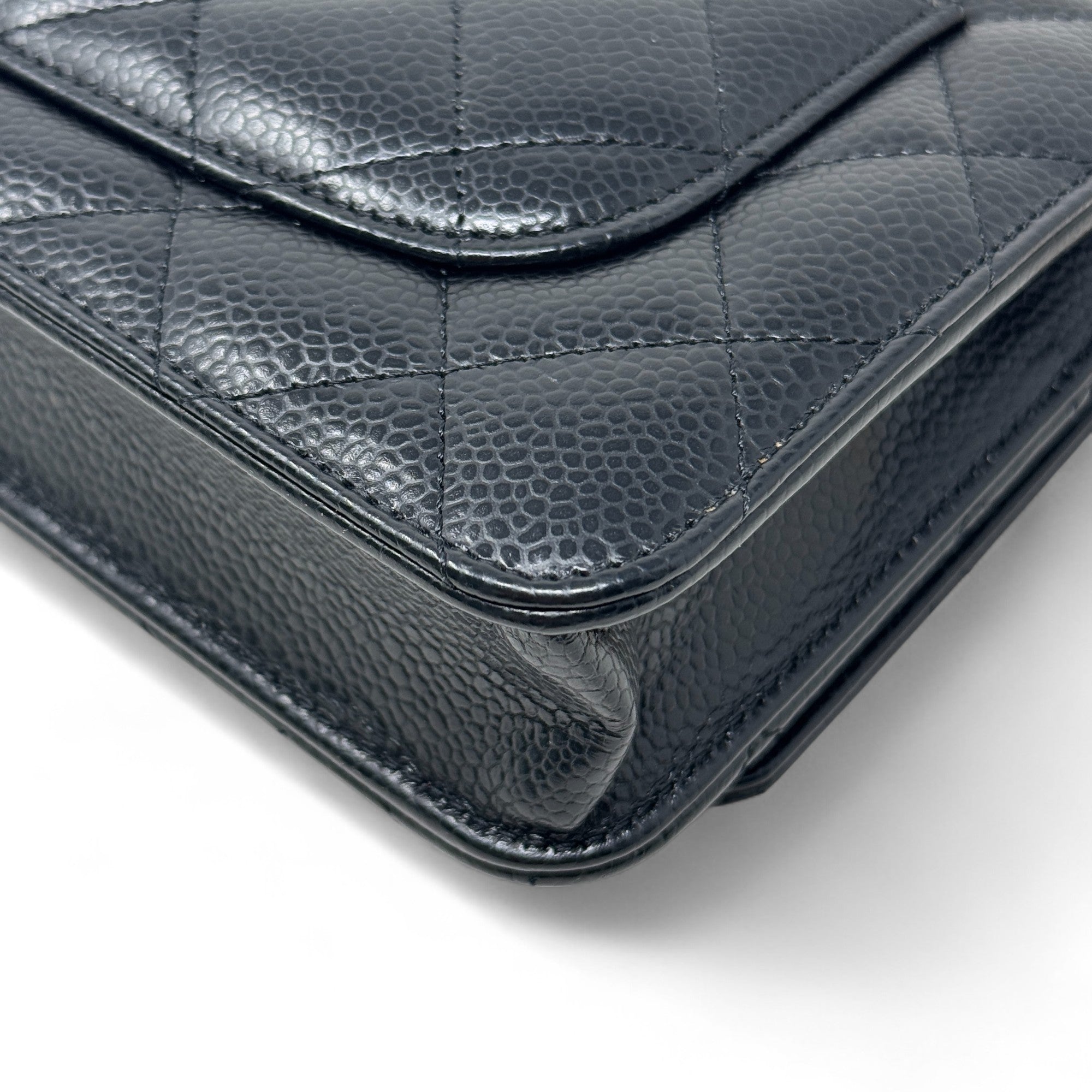 Chanel Black Wallet On Chain