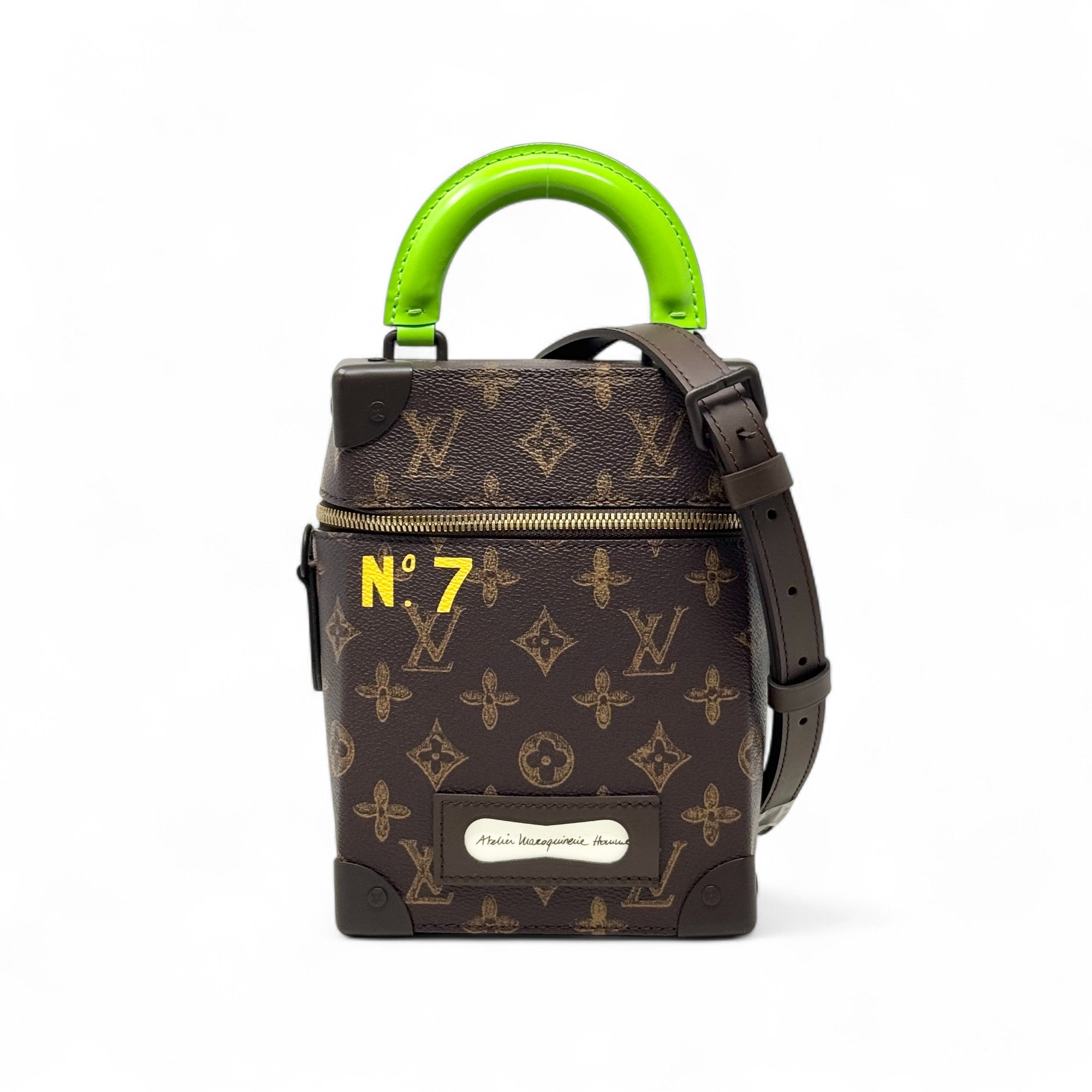 Louis Vuitton Monogram N°7 Vertical Trunk