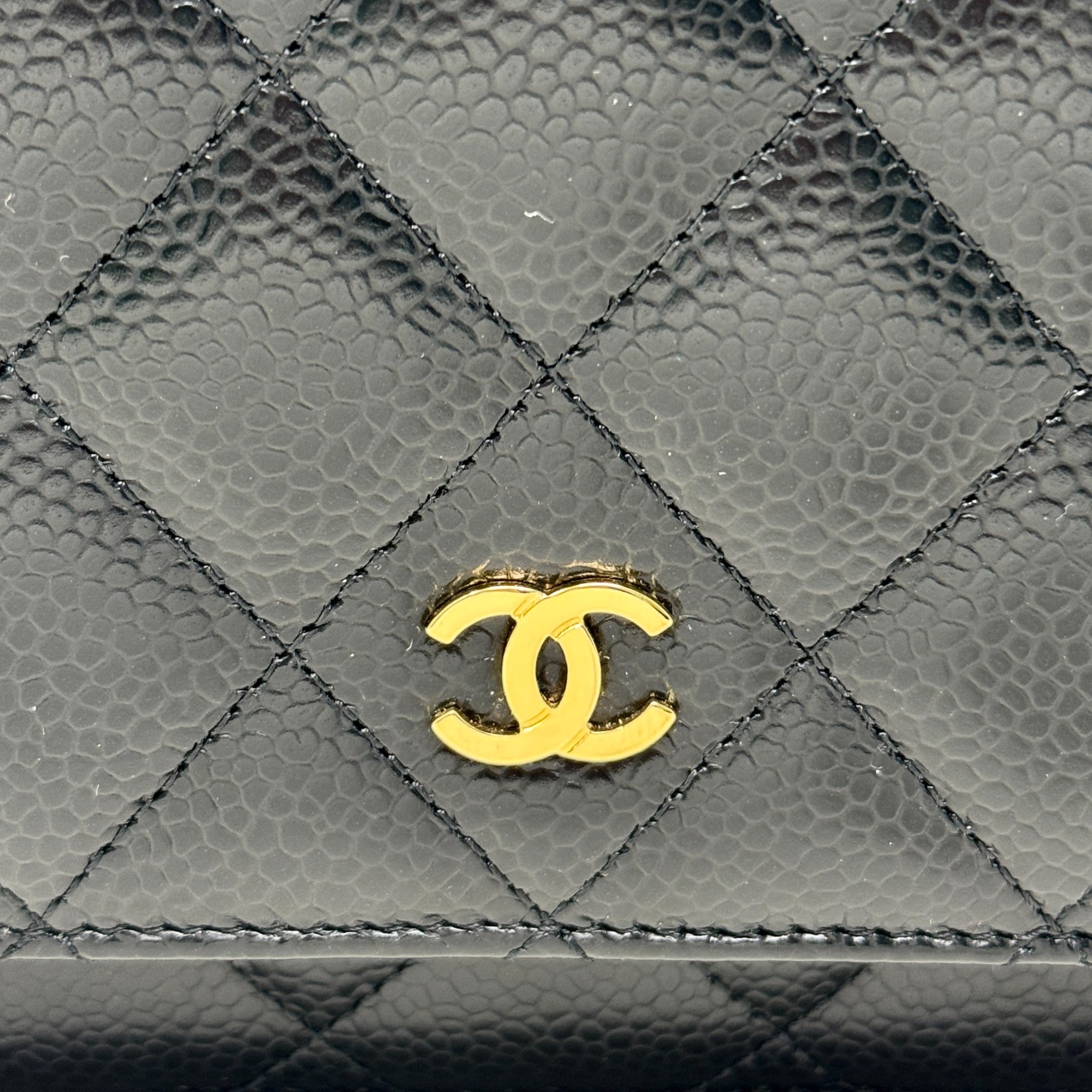 Chanel Black Wallet On Chain