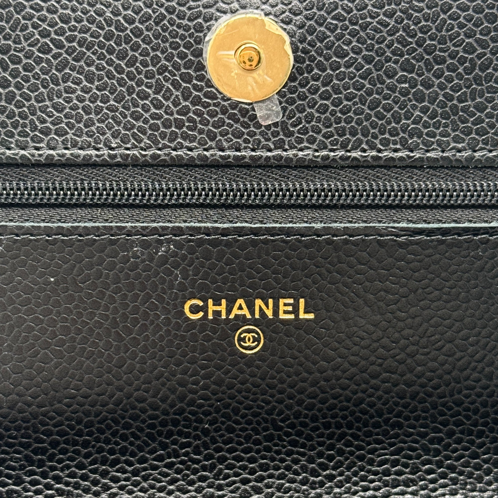 Chanel Black Wallet On Chain
