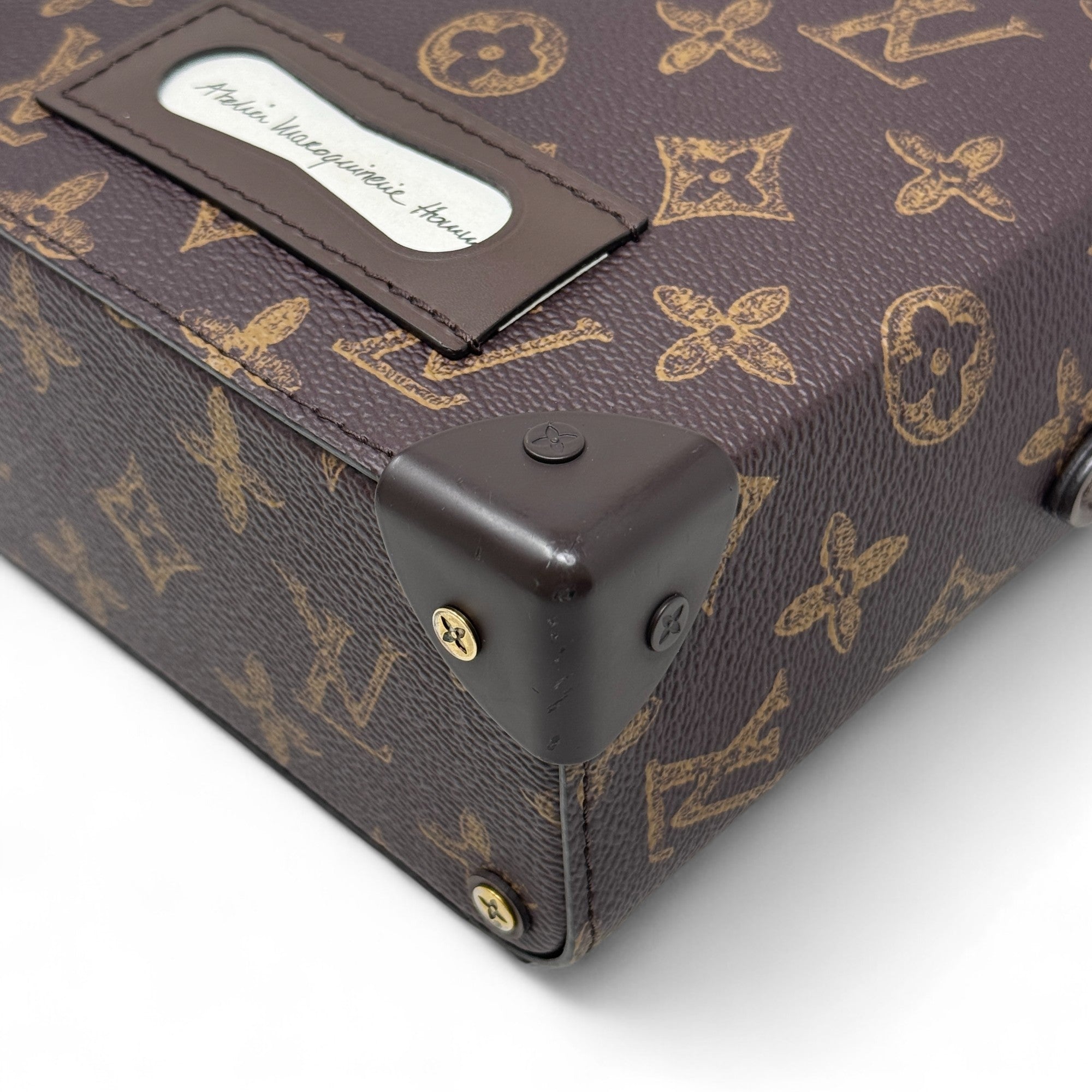 Louis Vuitton Monogram N°7 Vertical Trunk