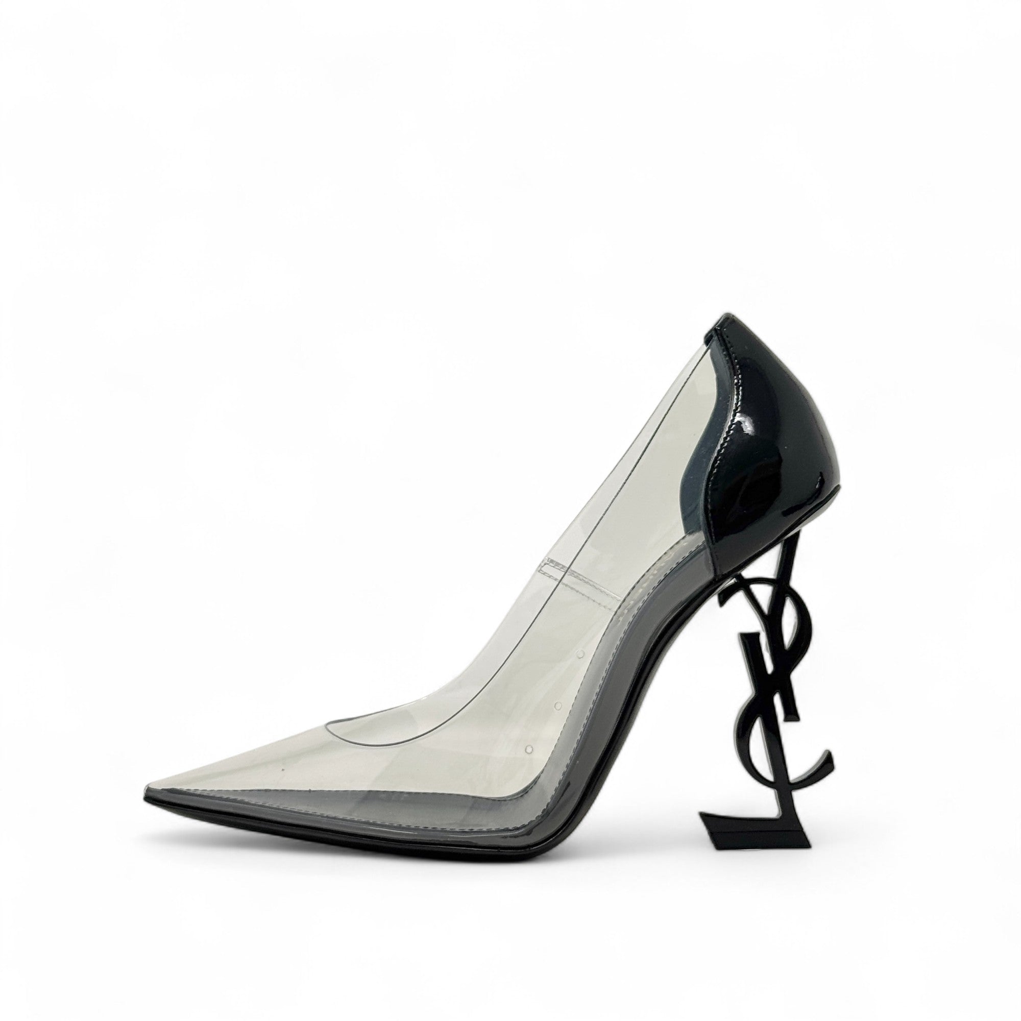 Saint Laurent PVC Opyum 110 Pumps 37