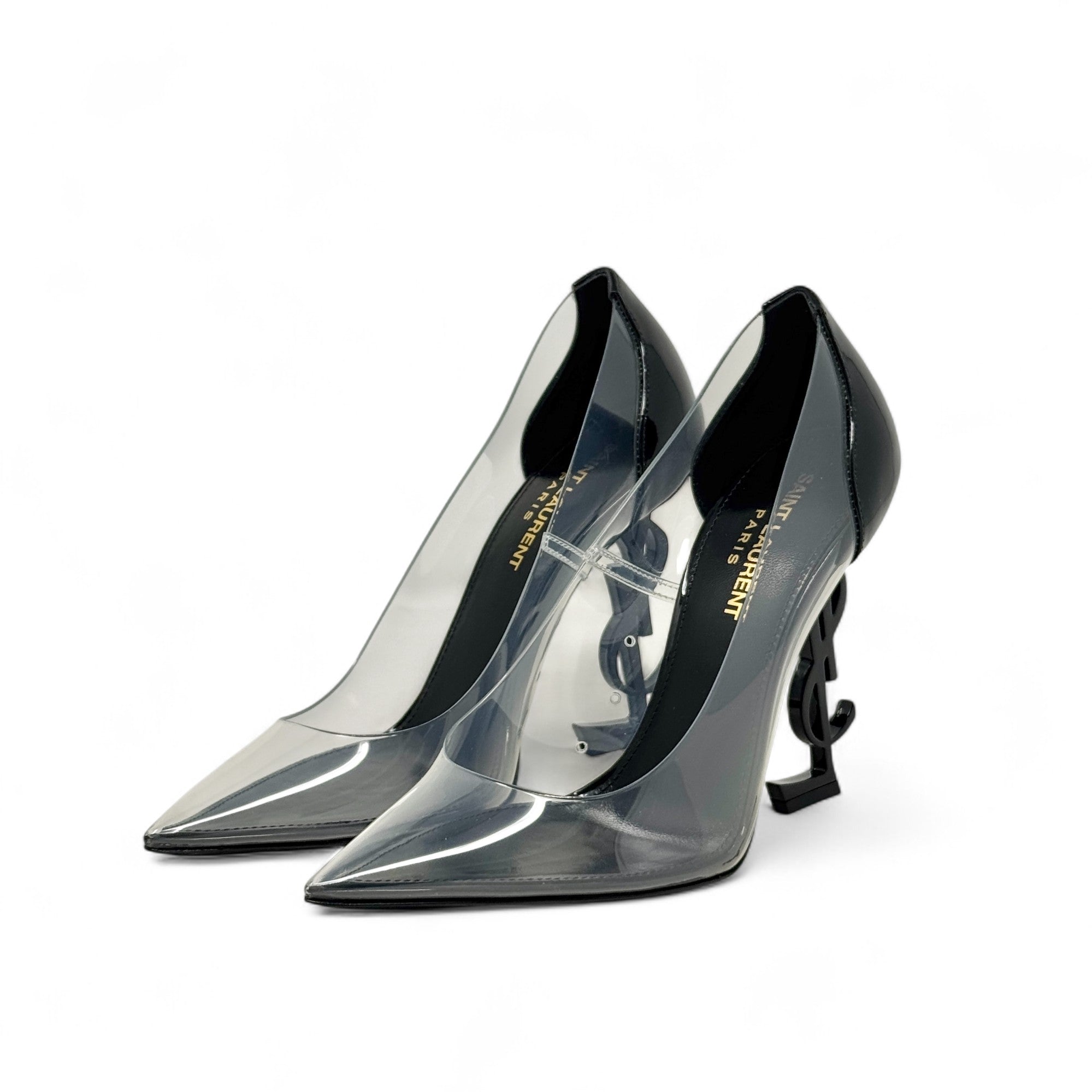 Saint Laurent PVC Opyum 110 Pumps 37