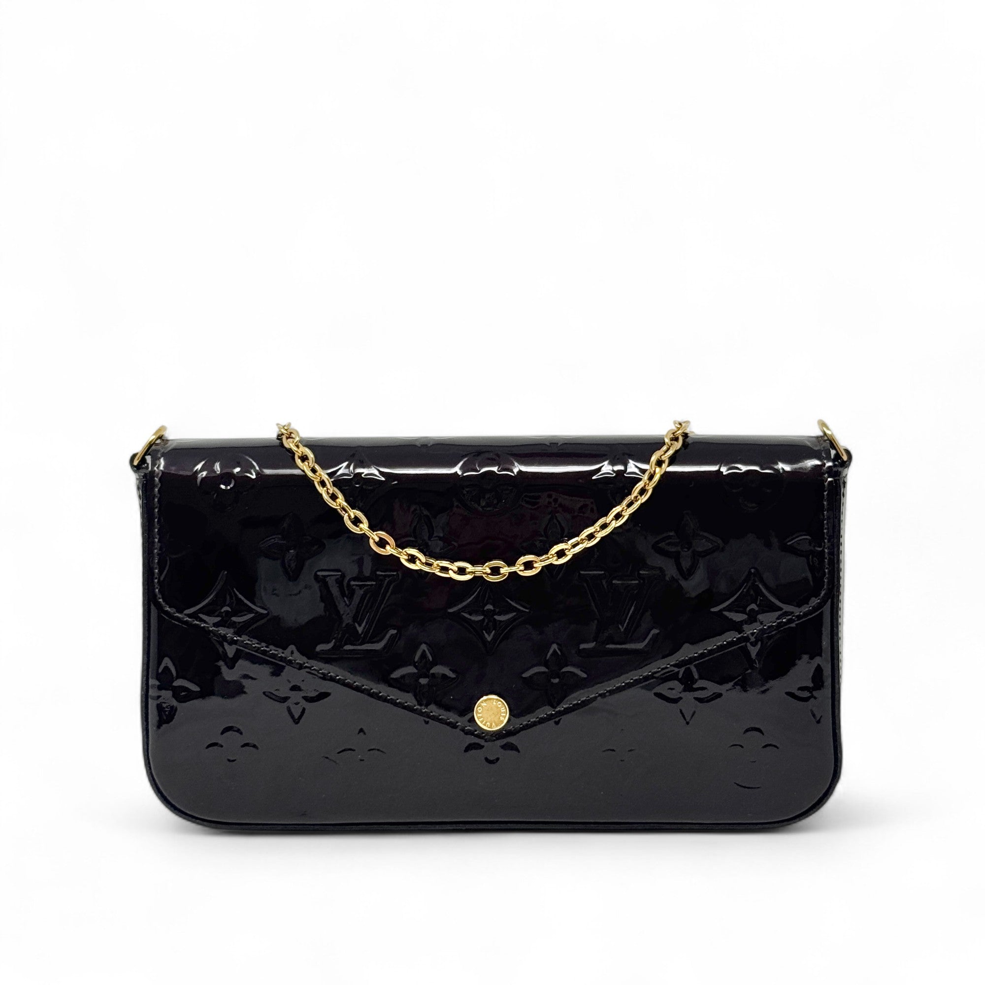 Louis Vuitton Amarante Vernis Felicie
