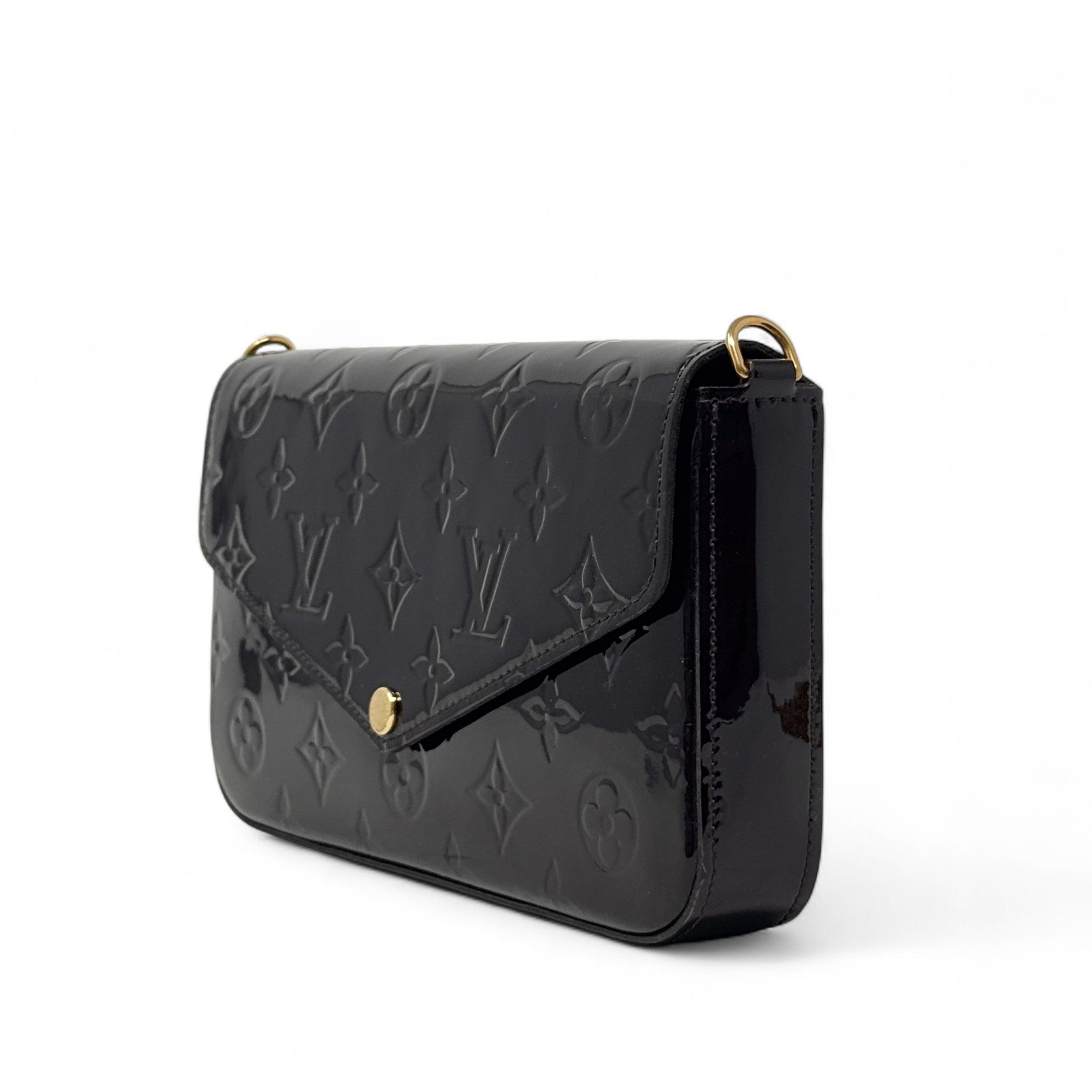 Louis Vuitton Amarante Vernis Felicie