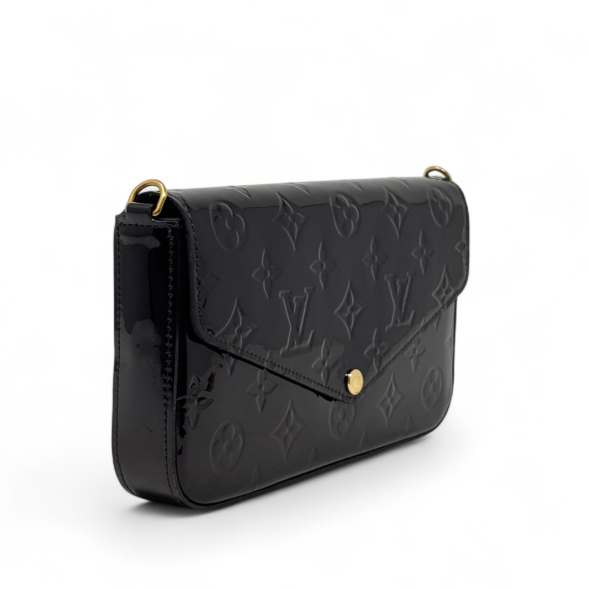Louis Vuitton Amarante Vernis Felicie