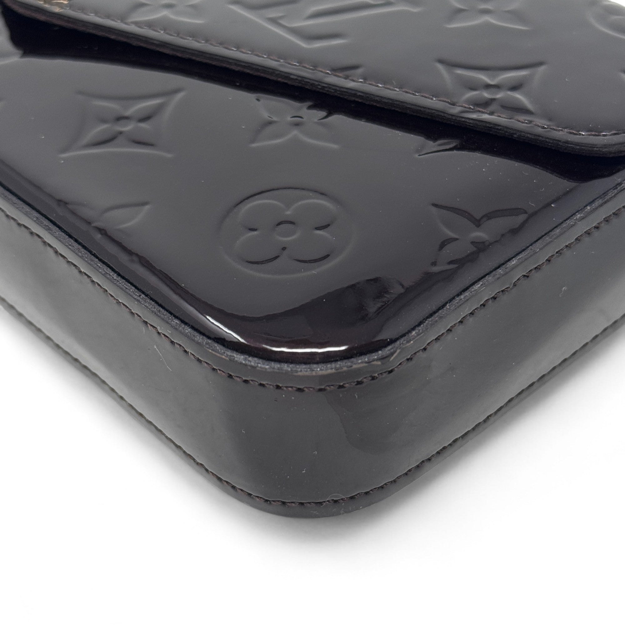 Louis Vuitton Amarante Vernis Felicie