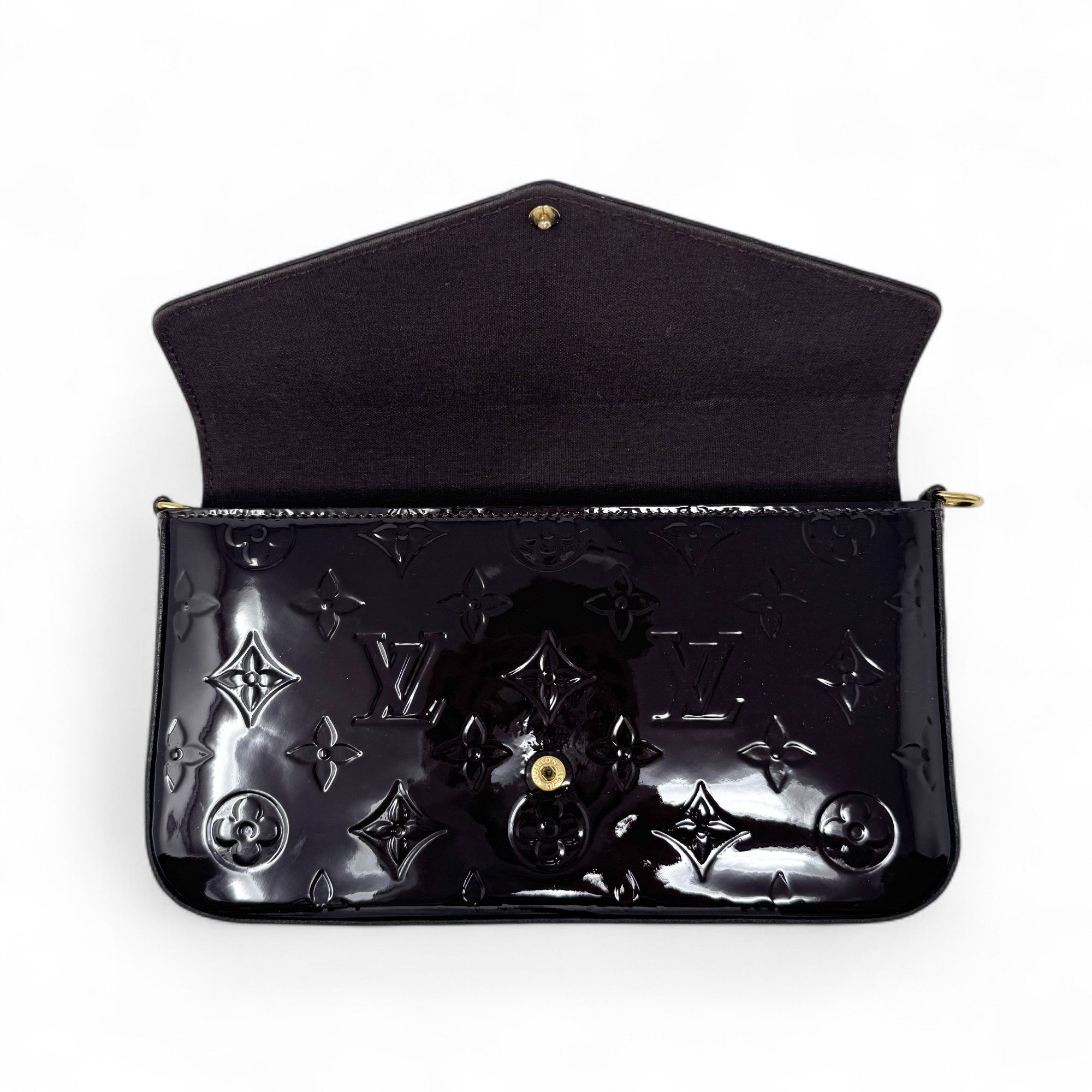 Louis Vuitton Amarante Vernis Felicie