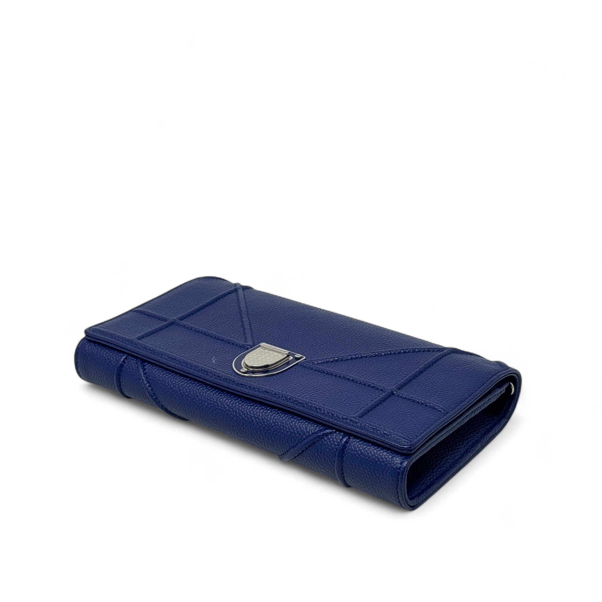 Dior Blue Diorama Wallet On Chain