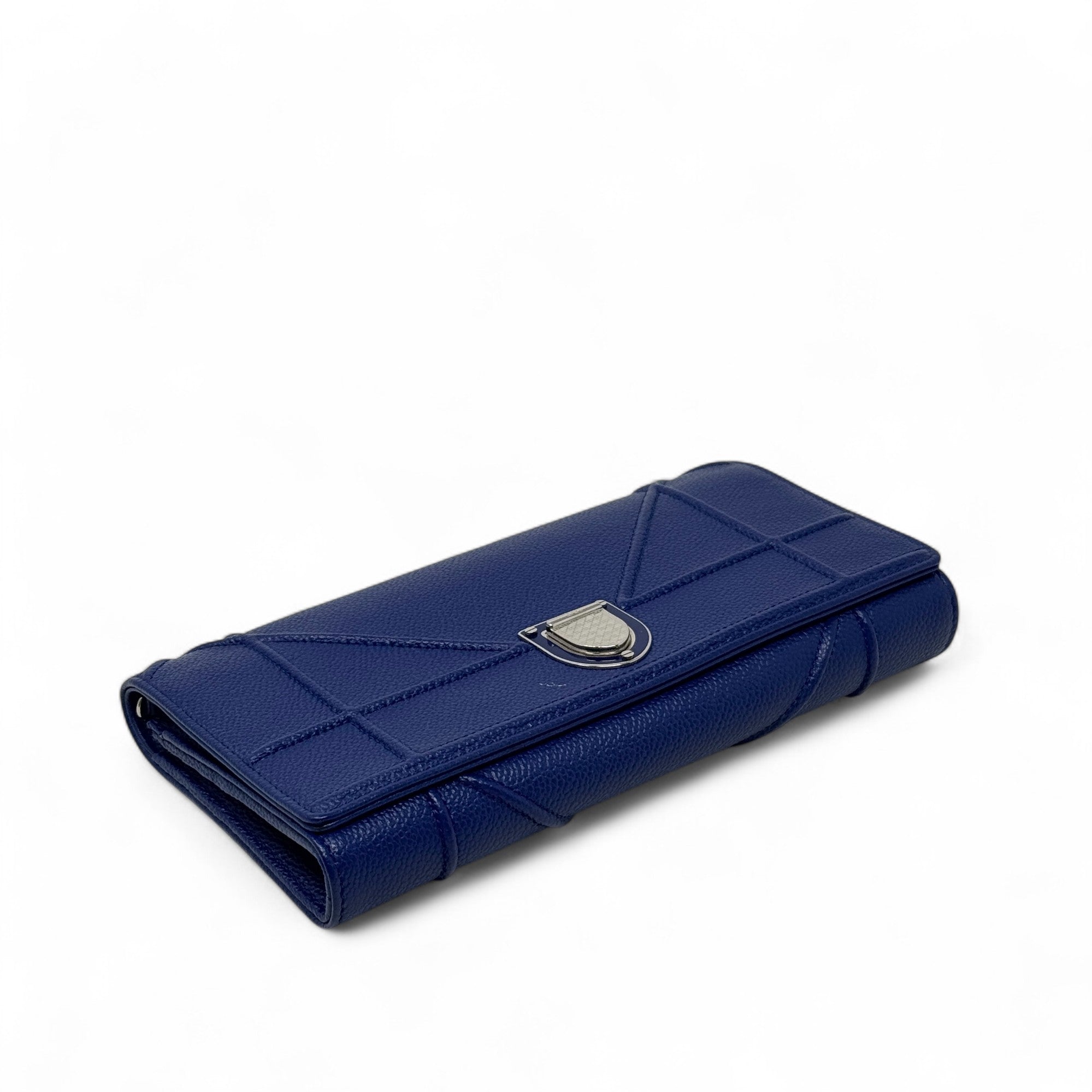 Dior Blue Diorama Wallet On Chain