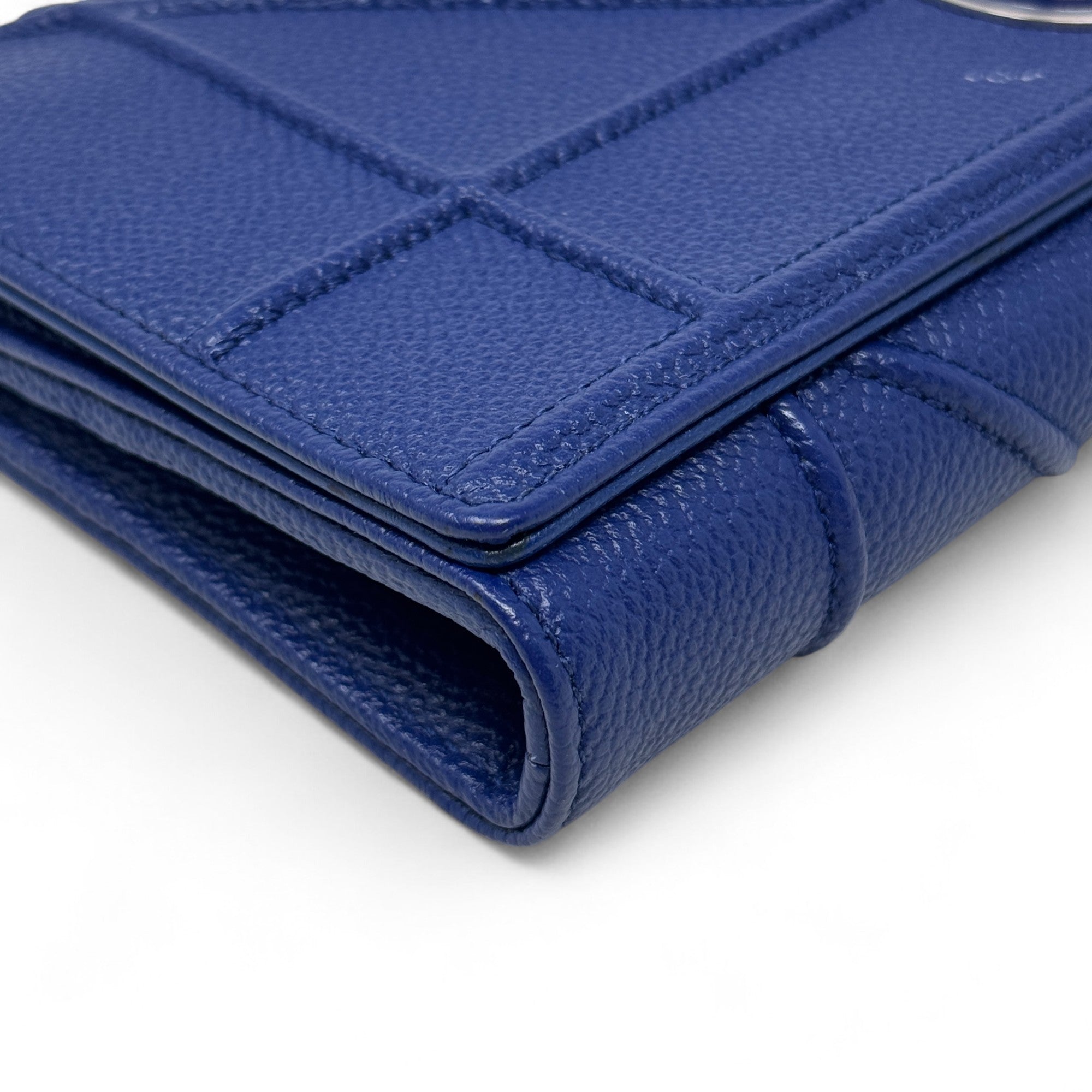 Dior Blue Diorama Wallet On Chain