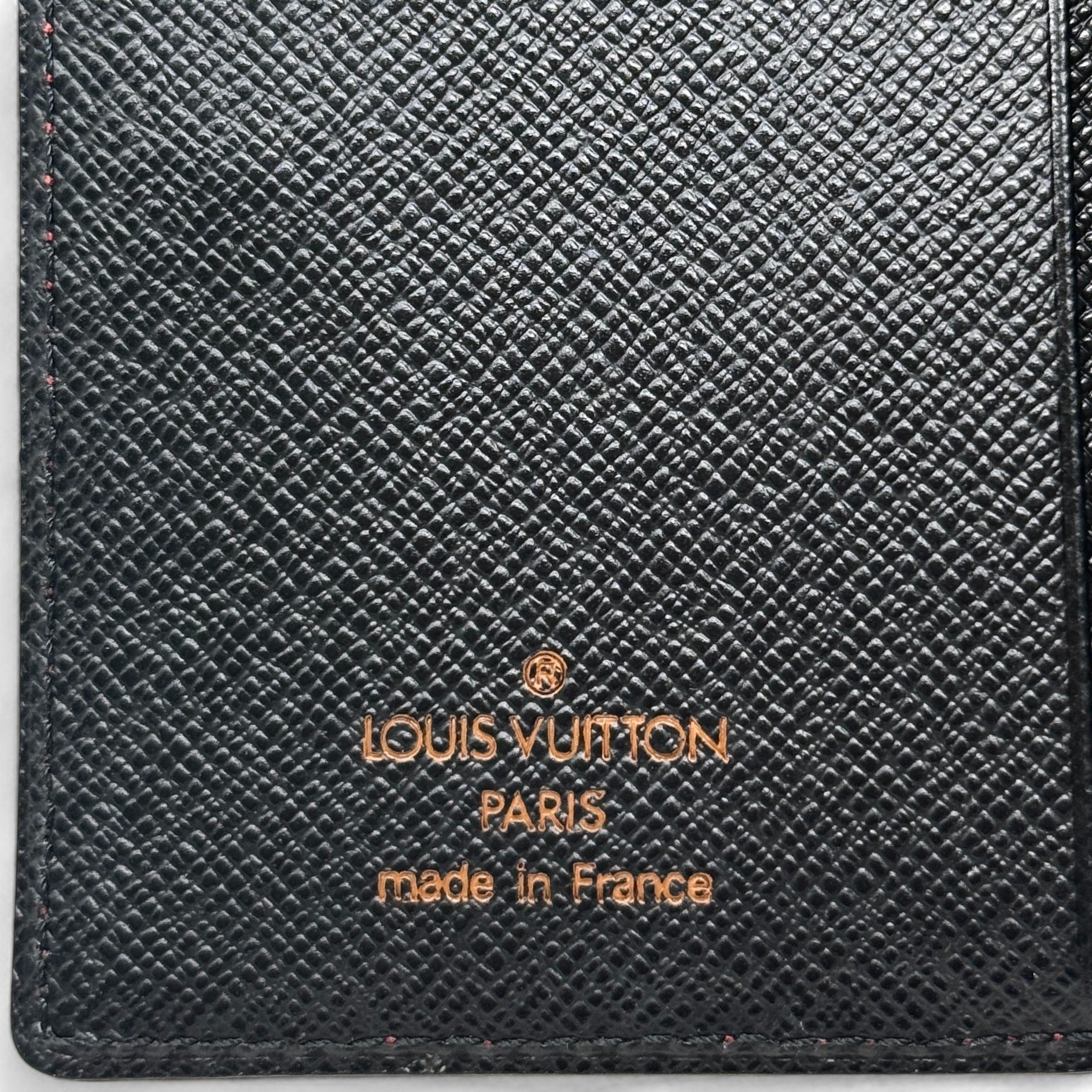 Louis Vuitton Red Epi Card Holder Wallet