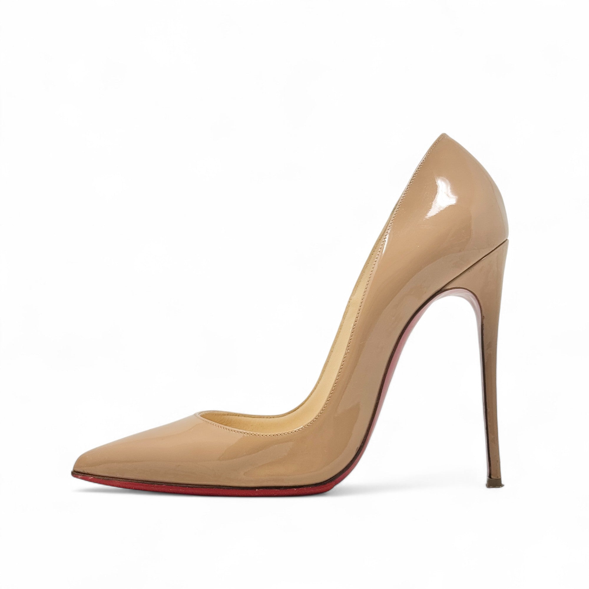 Christian Louboutin Nude So Kate Pumps 37.5