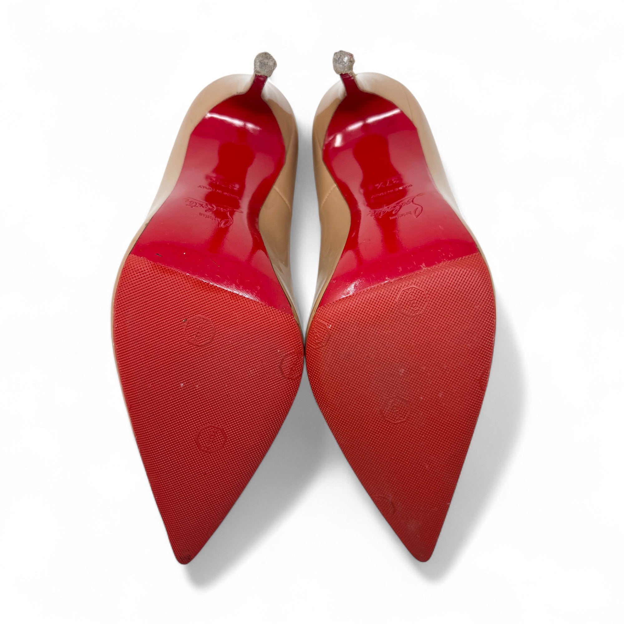 Christian Louboutin Nude So Kate Pumps 37.5