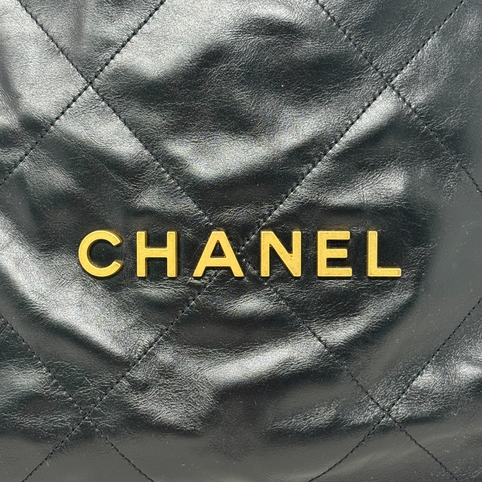 Chanel Black 22 Backpack