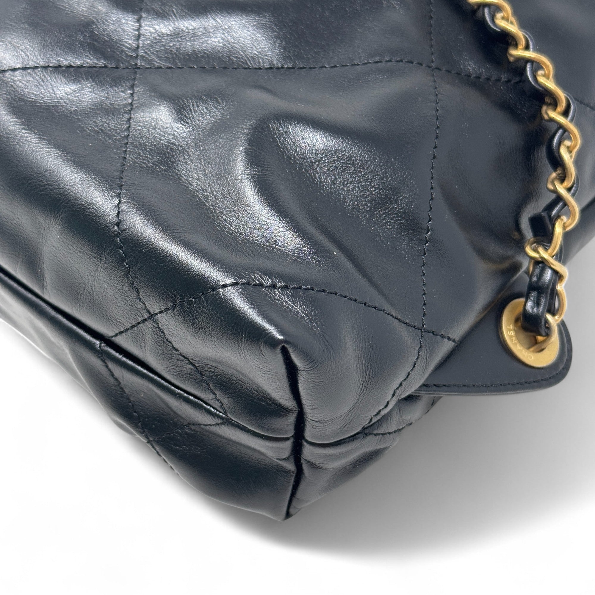 Chanel Black 22 Backpack