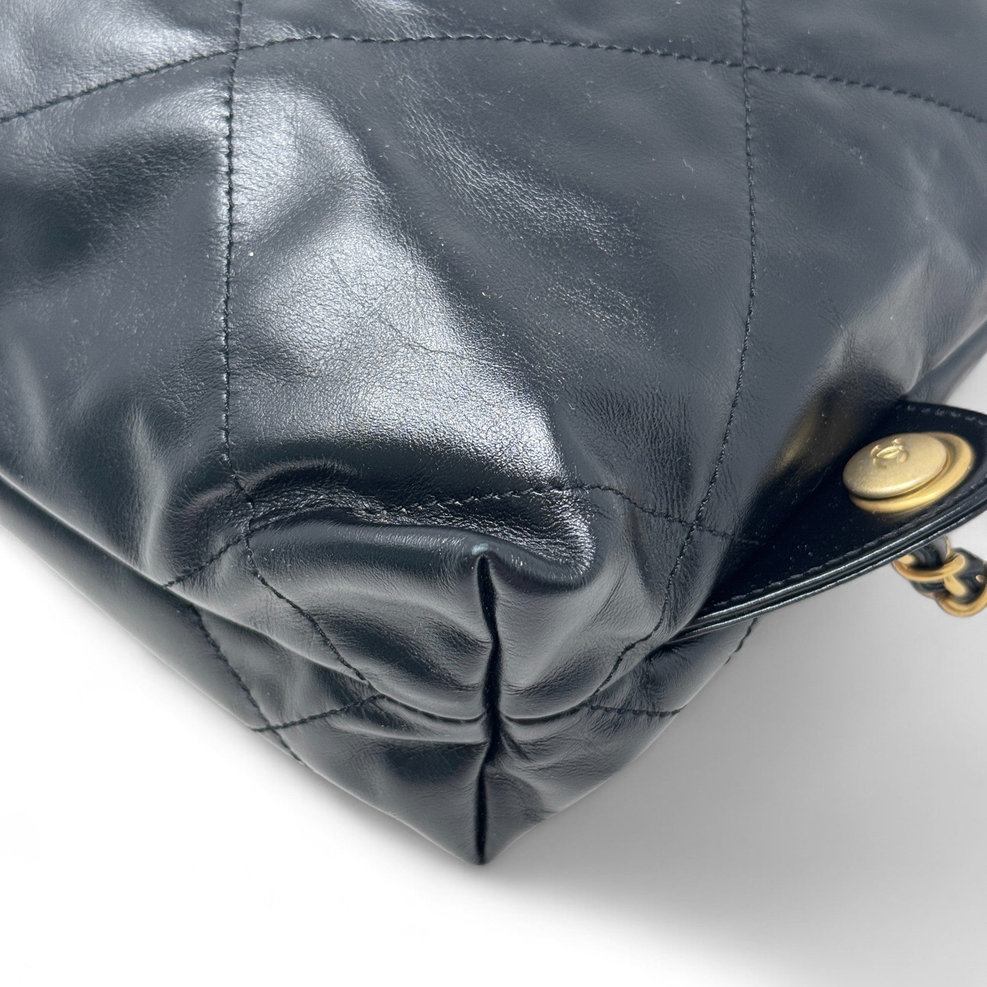 Chanel Black 22 Backpack