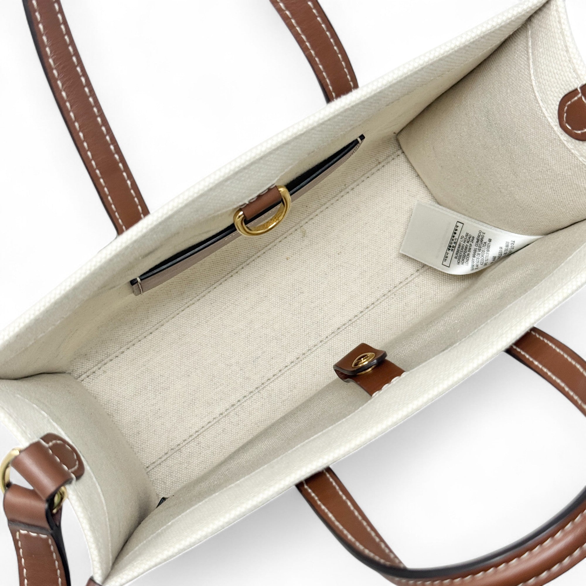 Burberry Brown Mini Freya Tote