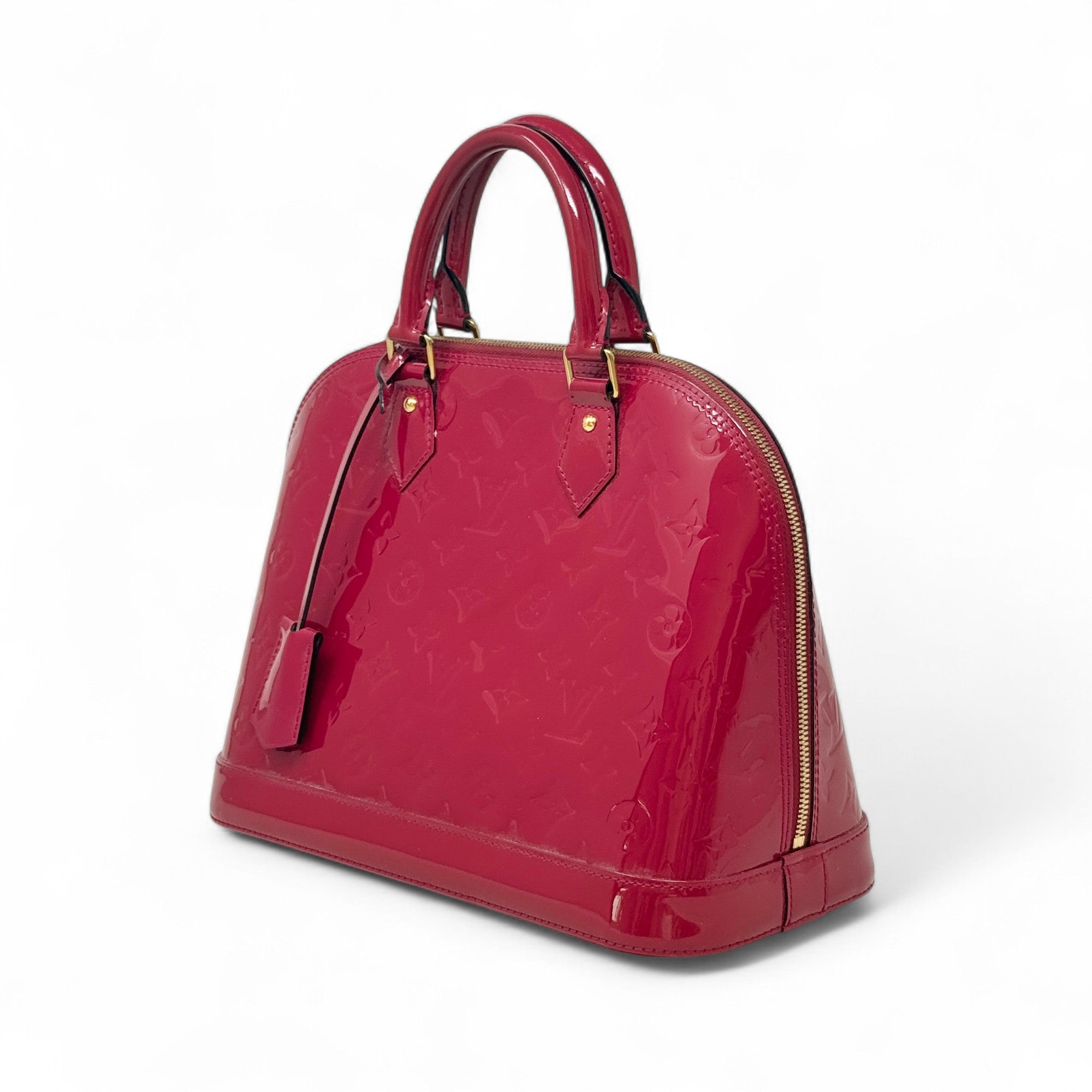 Louis Vuitton Pink Vernis Alma PM