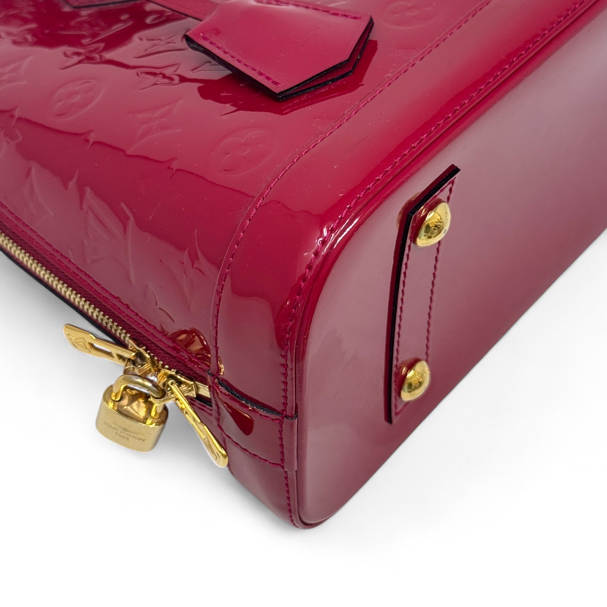 Louis Vuitton Pink Vernis Alma PM
