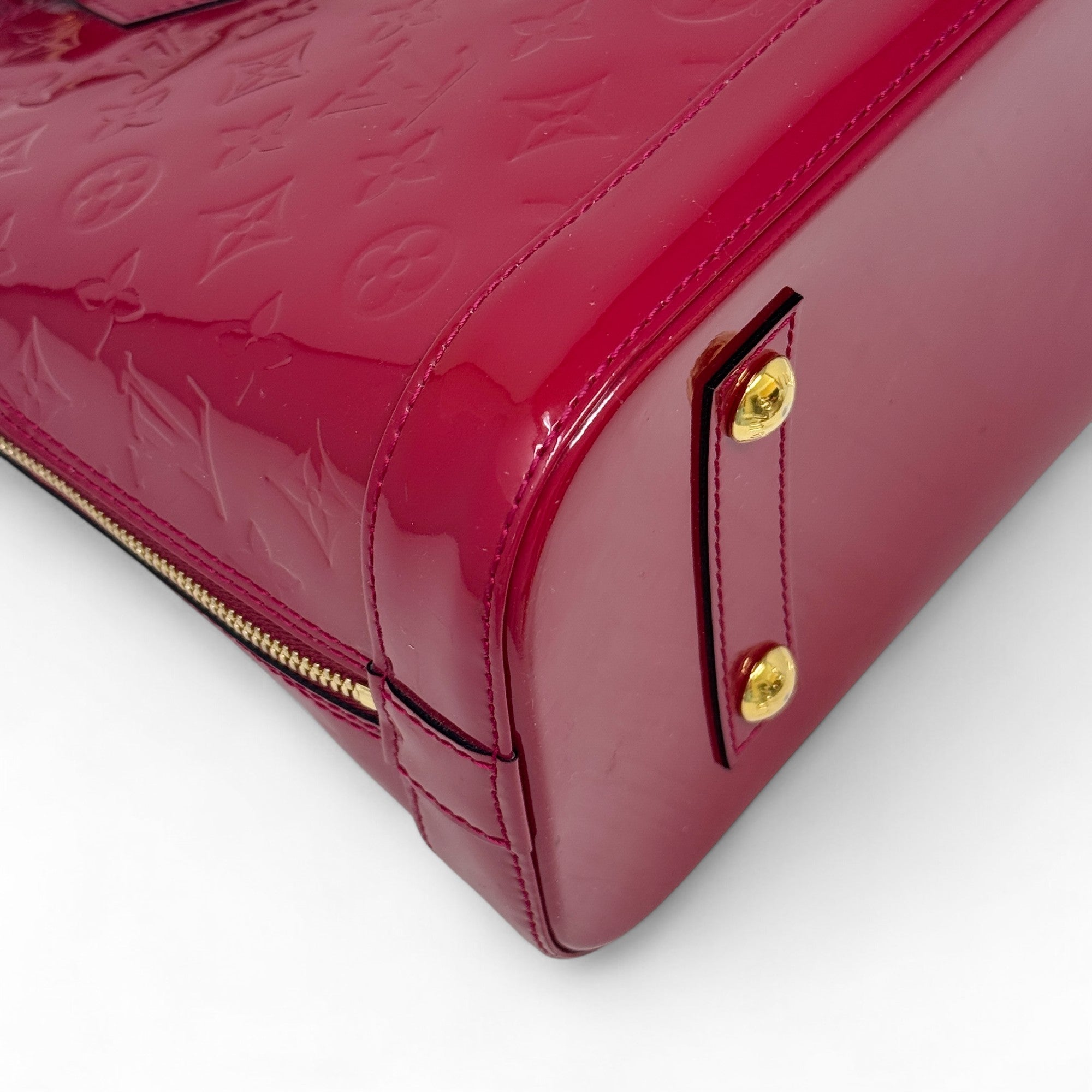 Louis Vuitton Pink Vernis Alma PM