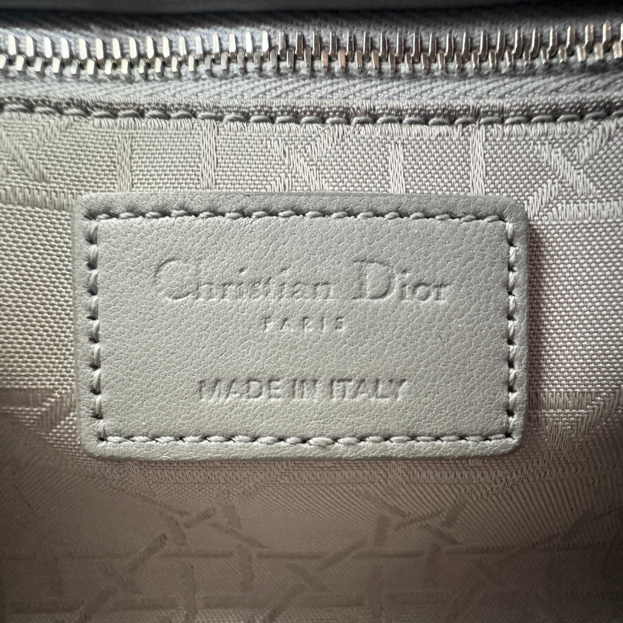 Dior Gray Mini Lady Dior