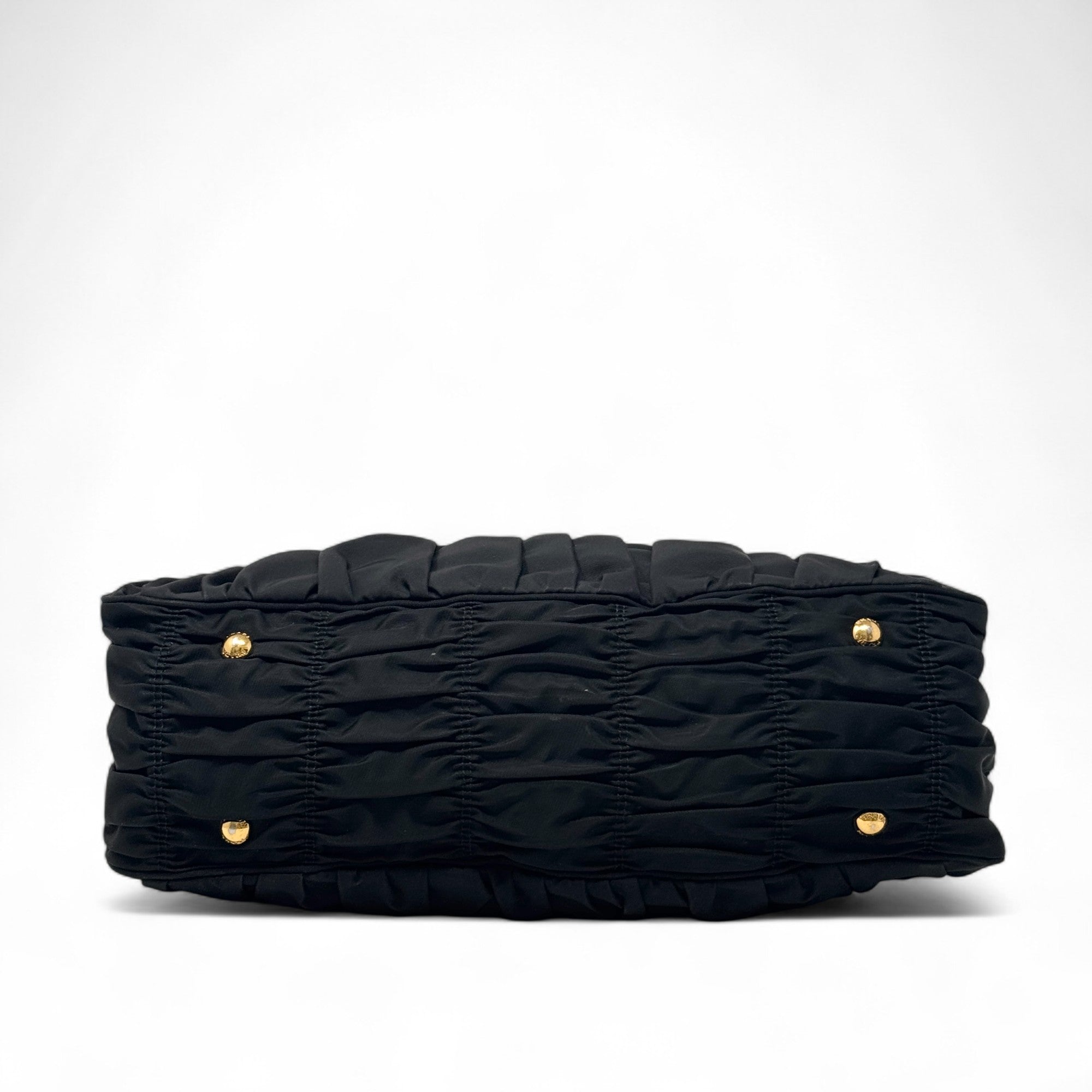 Prada Black Nylon Tessuto Gaufre Bag