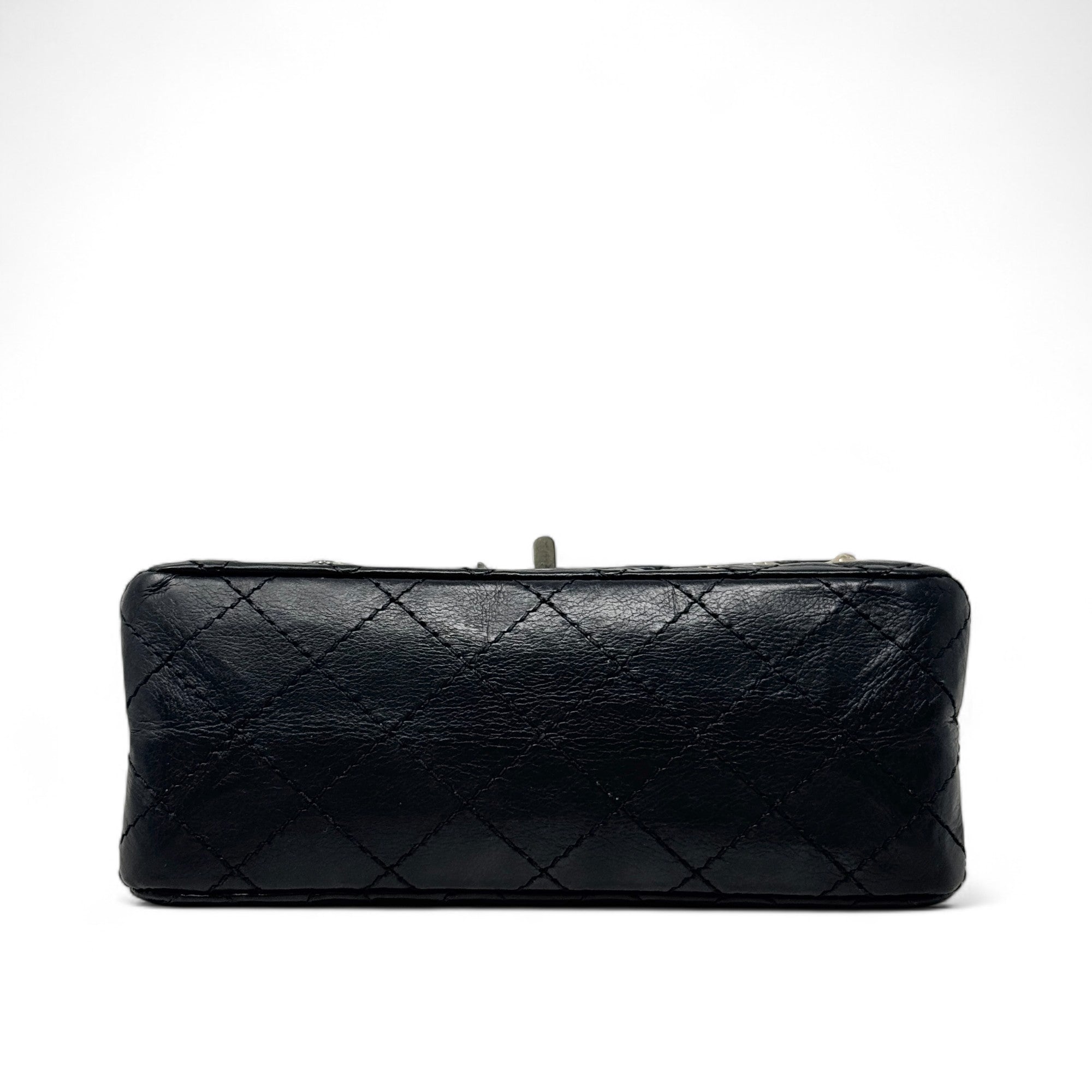 Chanel Black Charms 2.55 Reissue 224 Flap