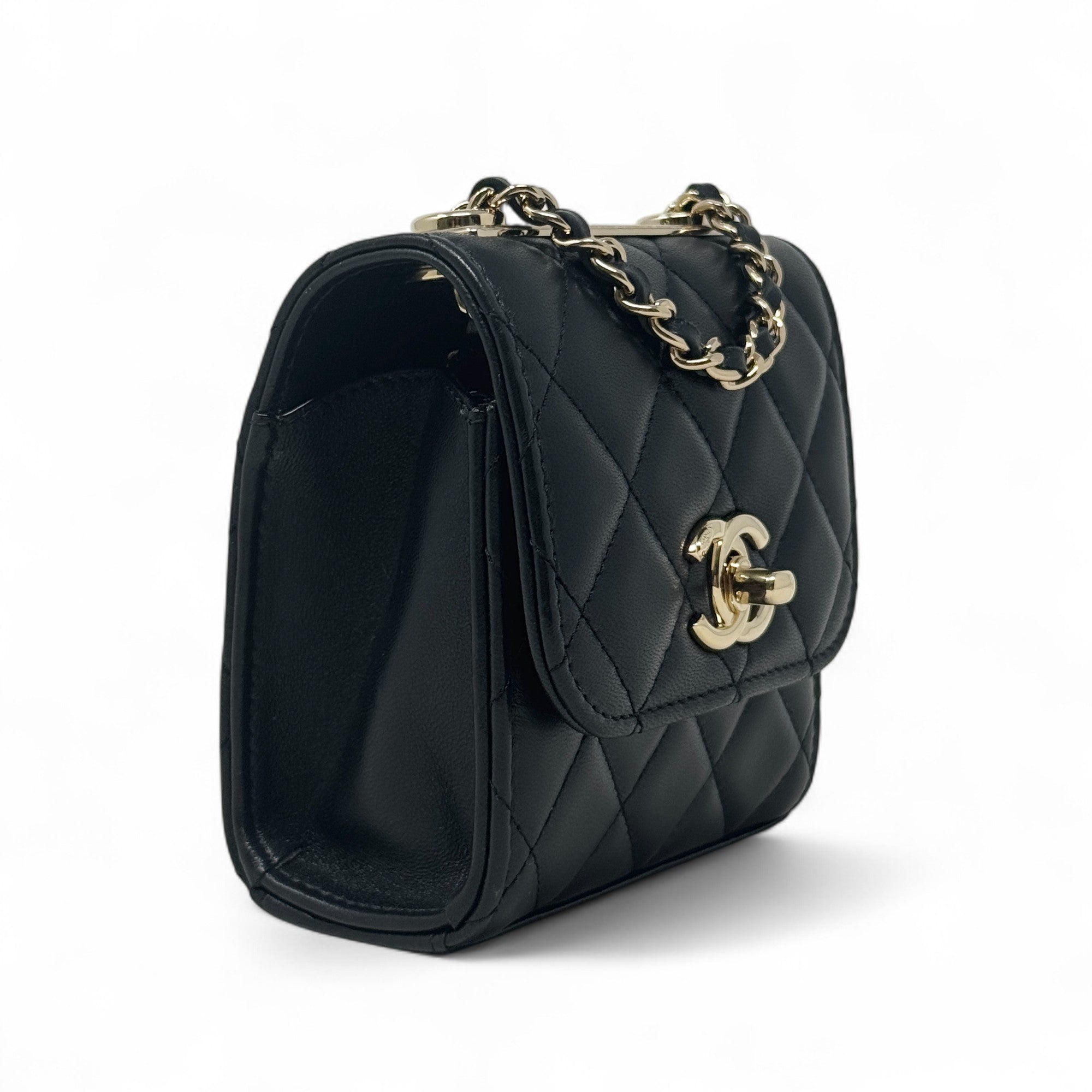 Chanel Black Micro Trendy CC Flap