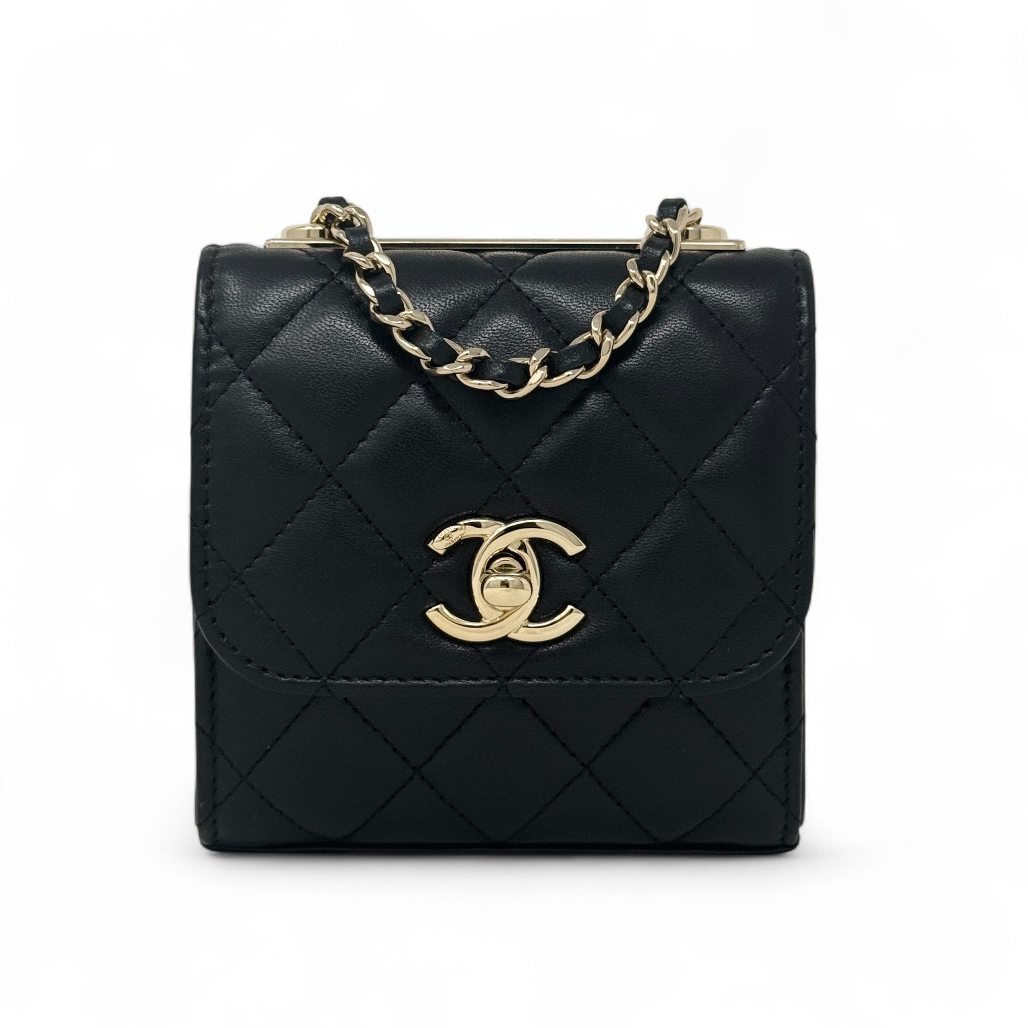 Chanel Black Micro Trendy CC Flap